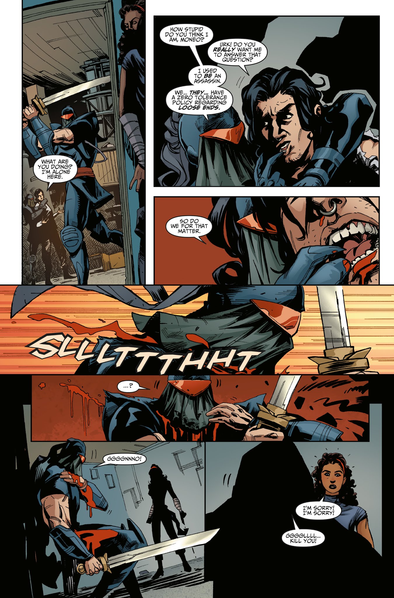 Read online Assassin's Creed: Uprising comic -  Issue #10 - 17