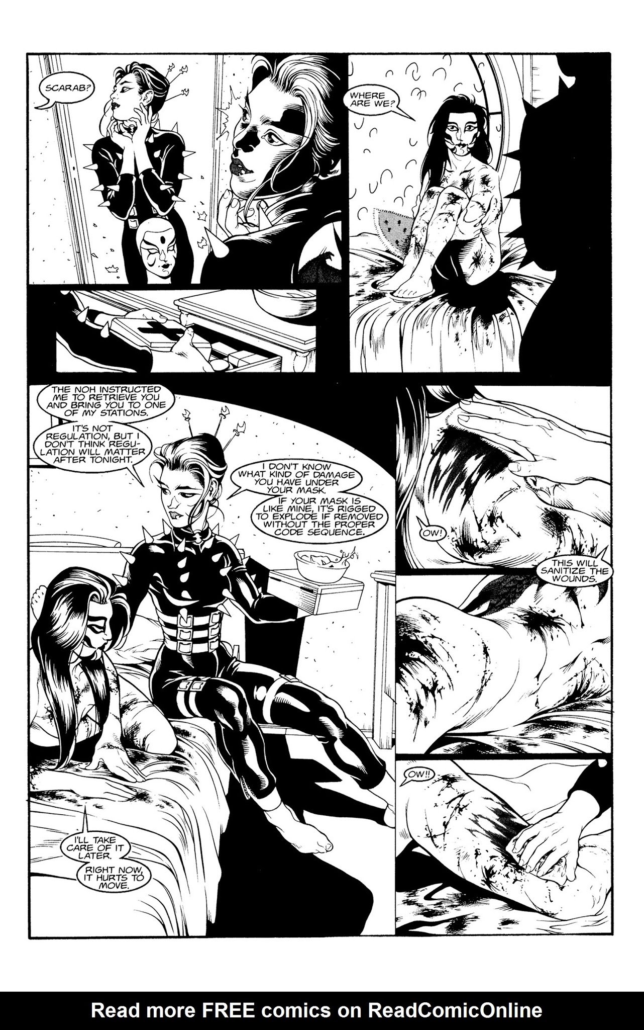 Read online Kabuki: Masks of the Noh comic -  Issue #3 - 6