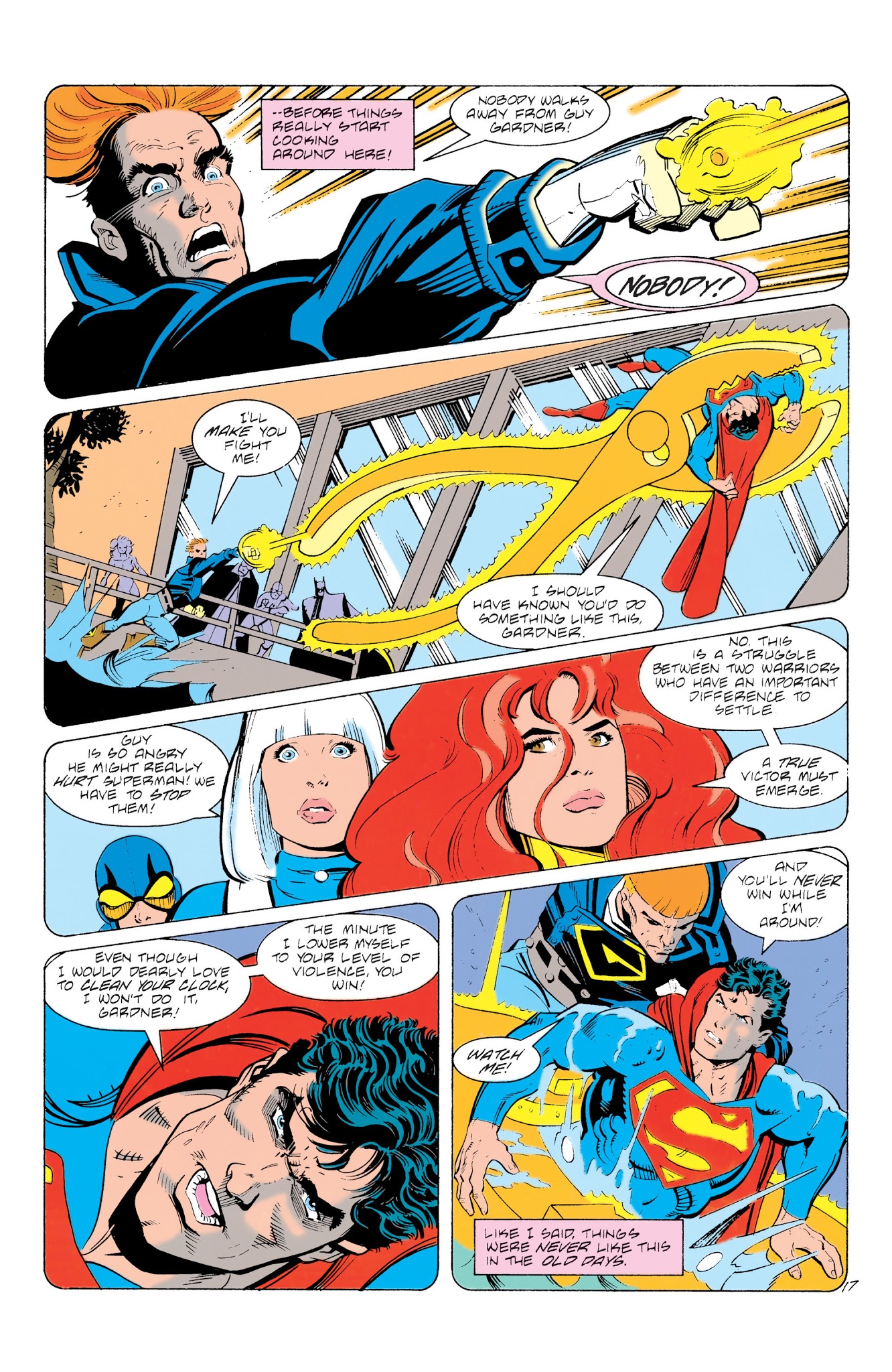 Read online Superman & The Justice League America comic -  Issue #1 - 179