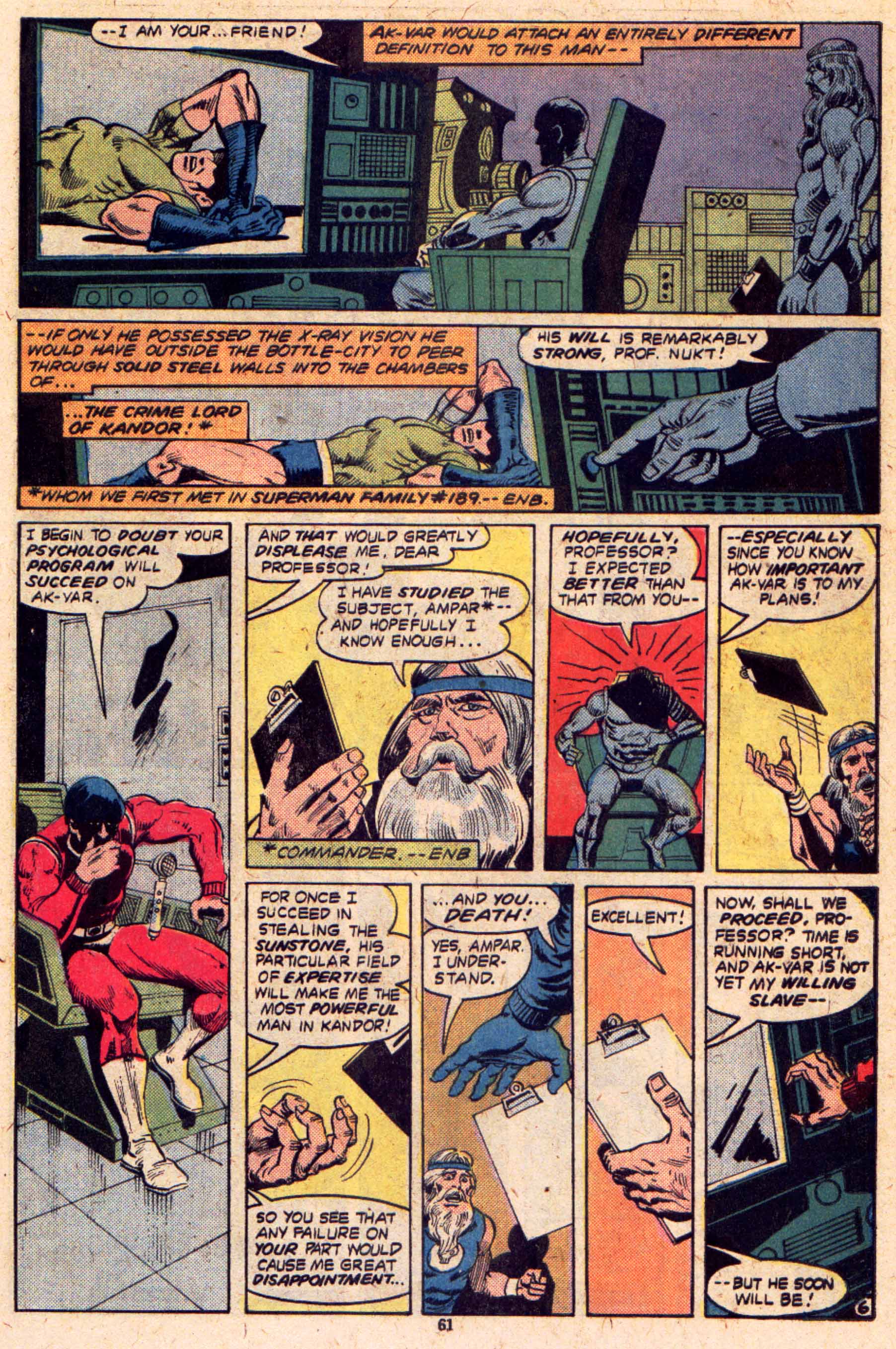 Read online The Superman Family comic -  Issue #192 - 61