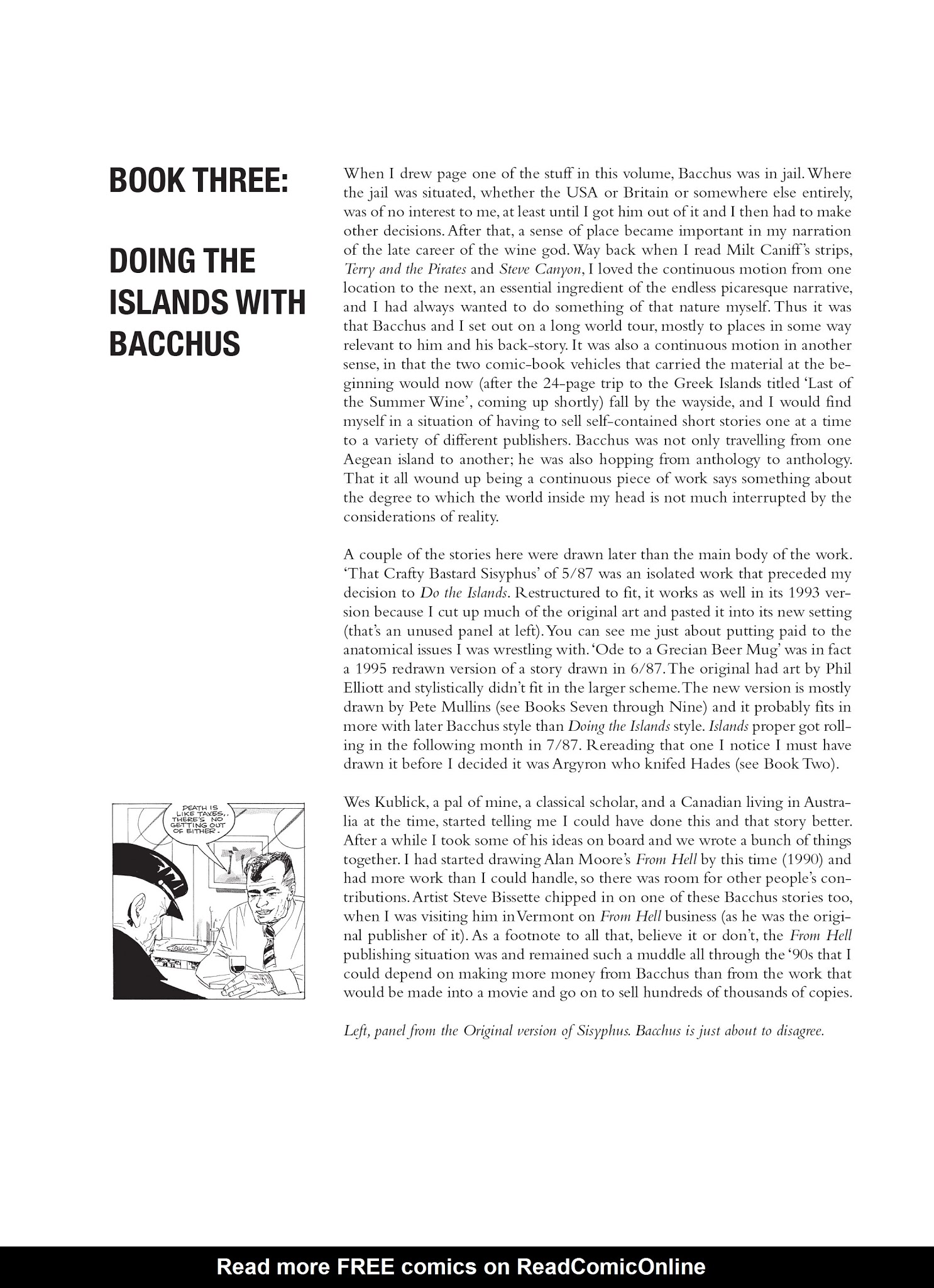 Read online Eddie Campbell's Bacchus comic -  Issue # TPB 2 - 2