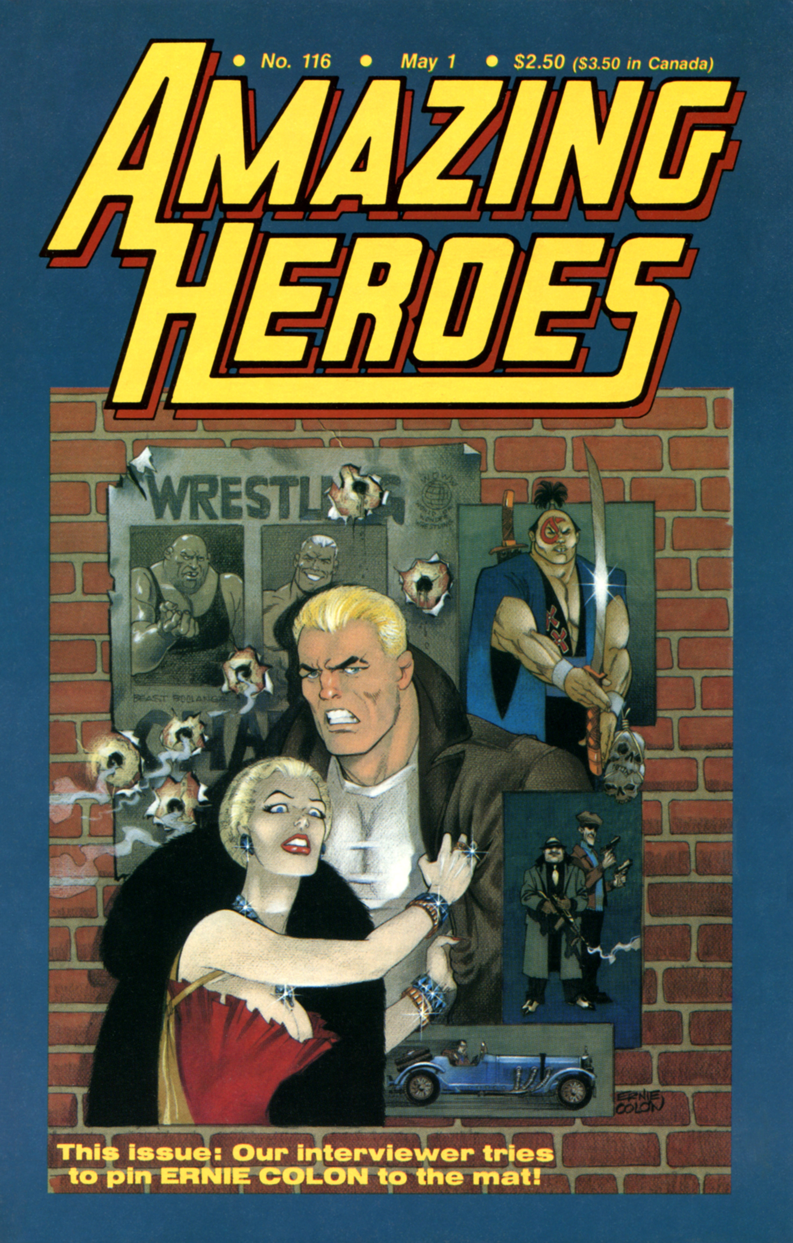 Read online Amazing Heroes comic -  Issue #116 - 1