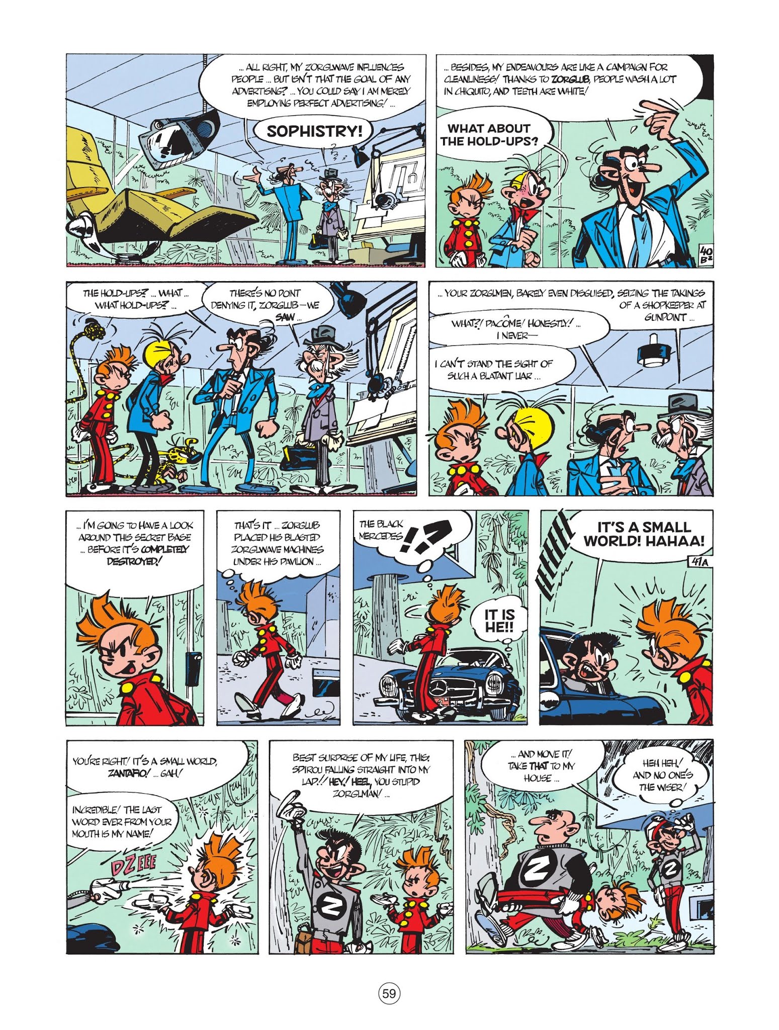 Read online Spirou & Fantasio (2009) comic -  Issue #15 - 61