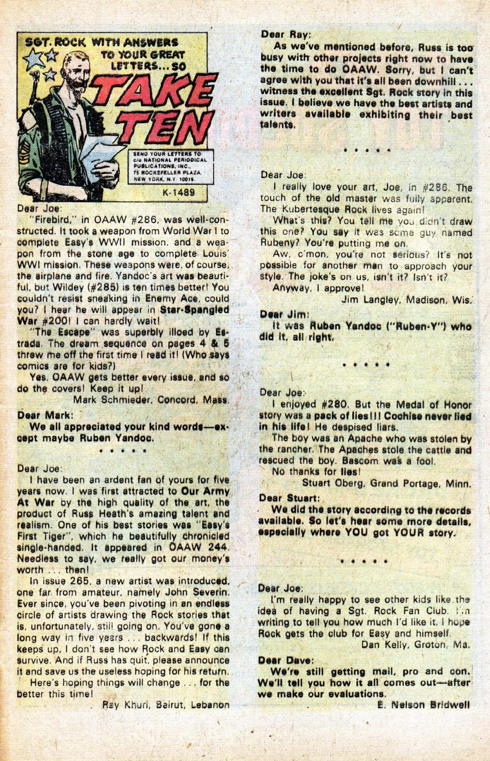 Read online Our Army at War (1952) comic -  Issue #291 - 32