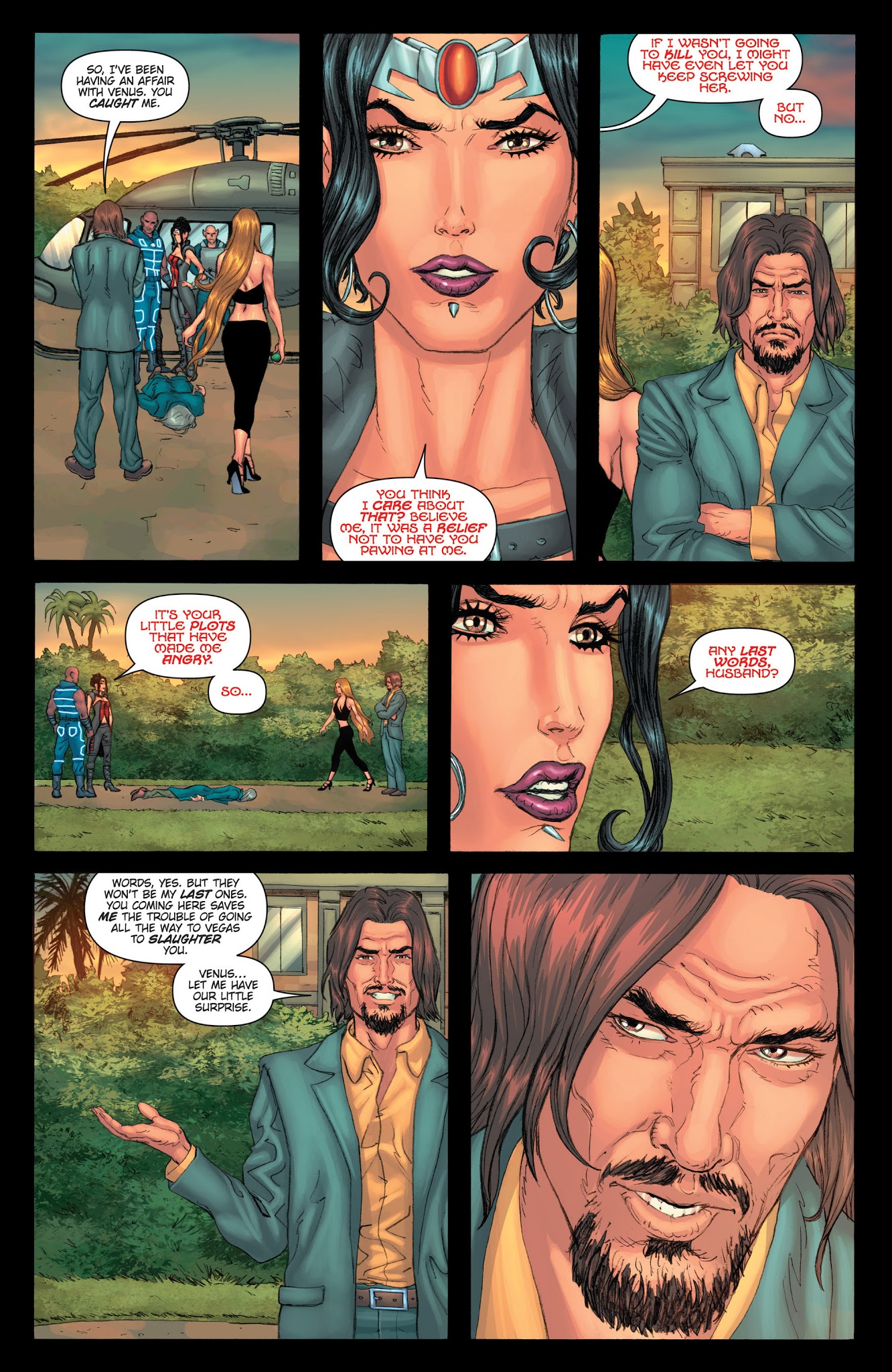 Read online Grimm Fairy Tales presents Realm War Age of Darkness comic -  Issue #8 - 17