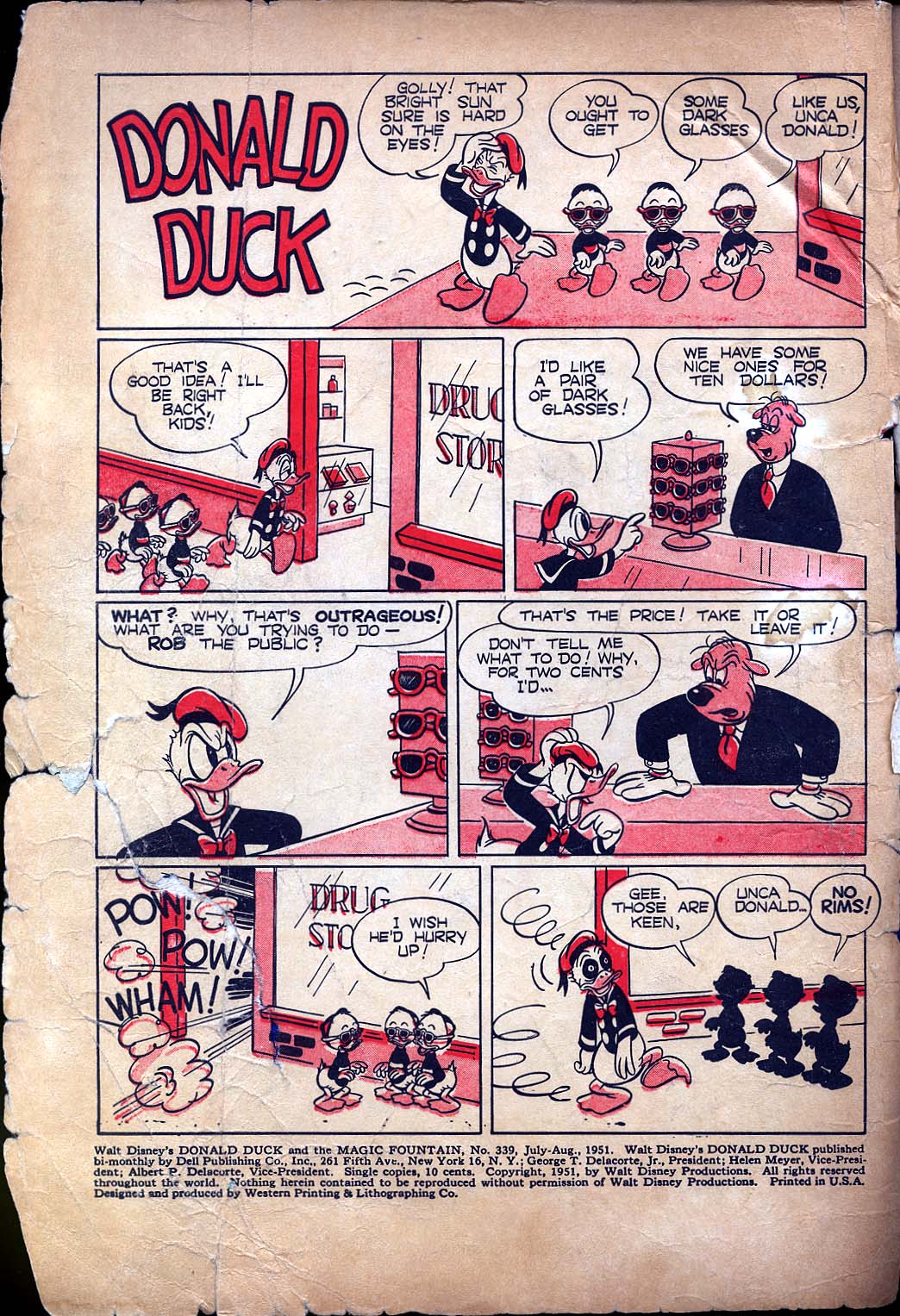 Read online Four Color Comics comic -  Issue #339 - 2