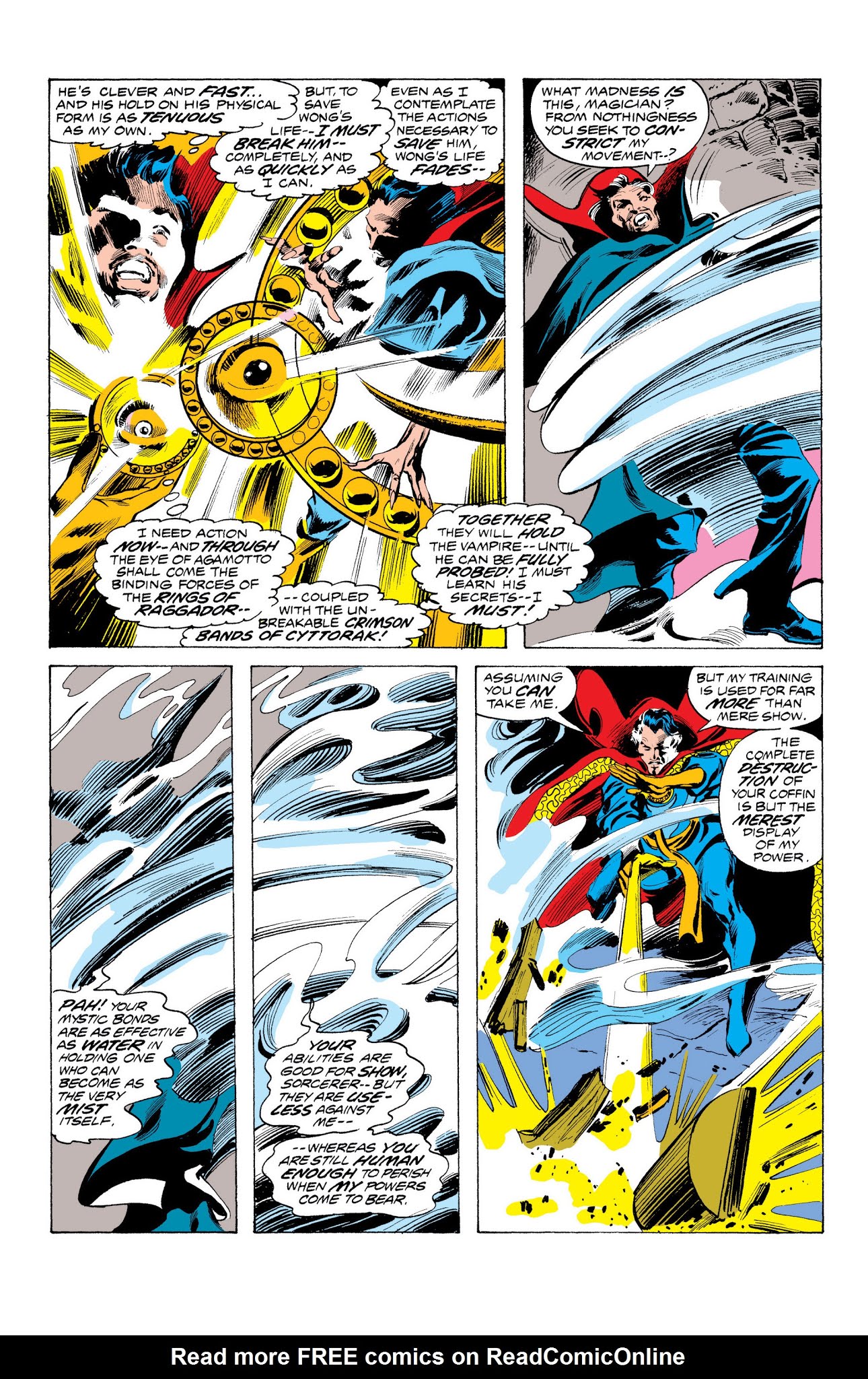 Read online Marvel Masterworks: Doctor Strange comic -  Issue # TPB 6 (Part 1) - 93