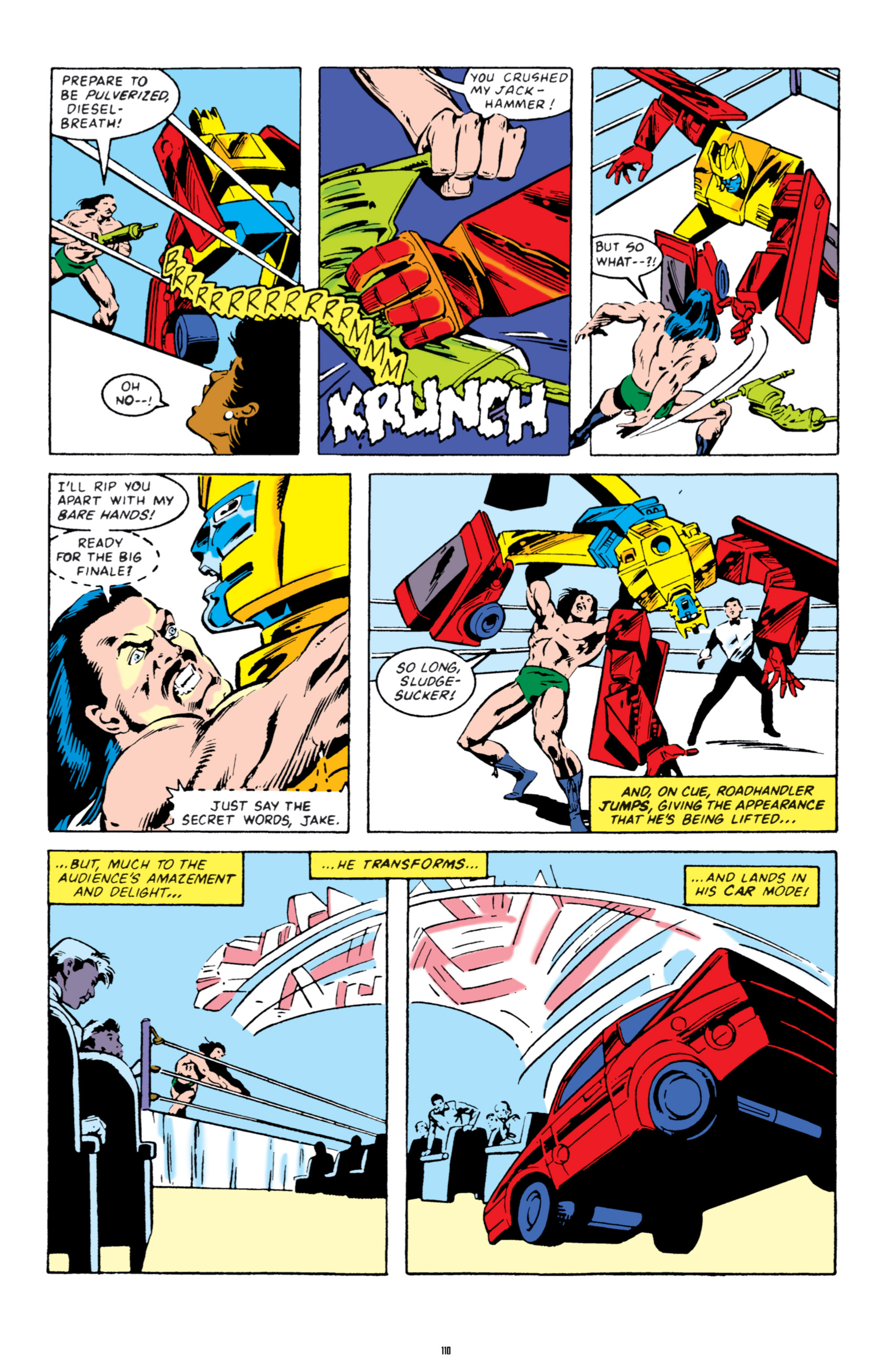 Read online The Transformers Classics comic -  Issue # TPB 5 - 111