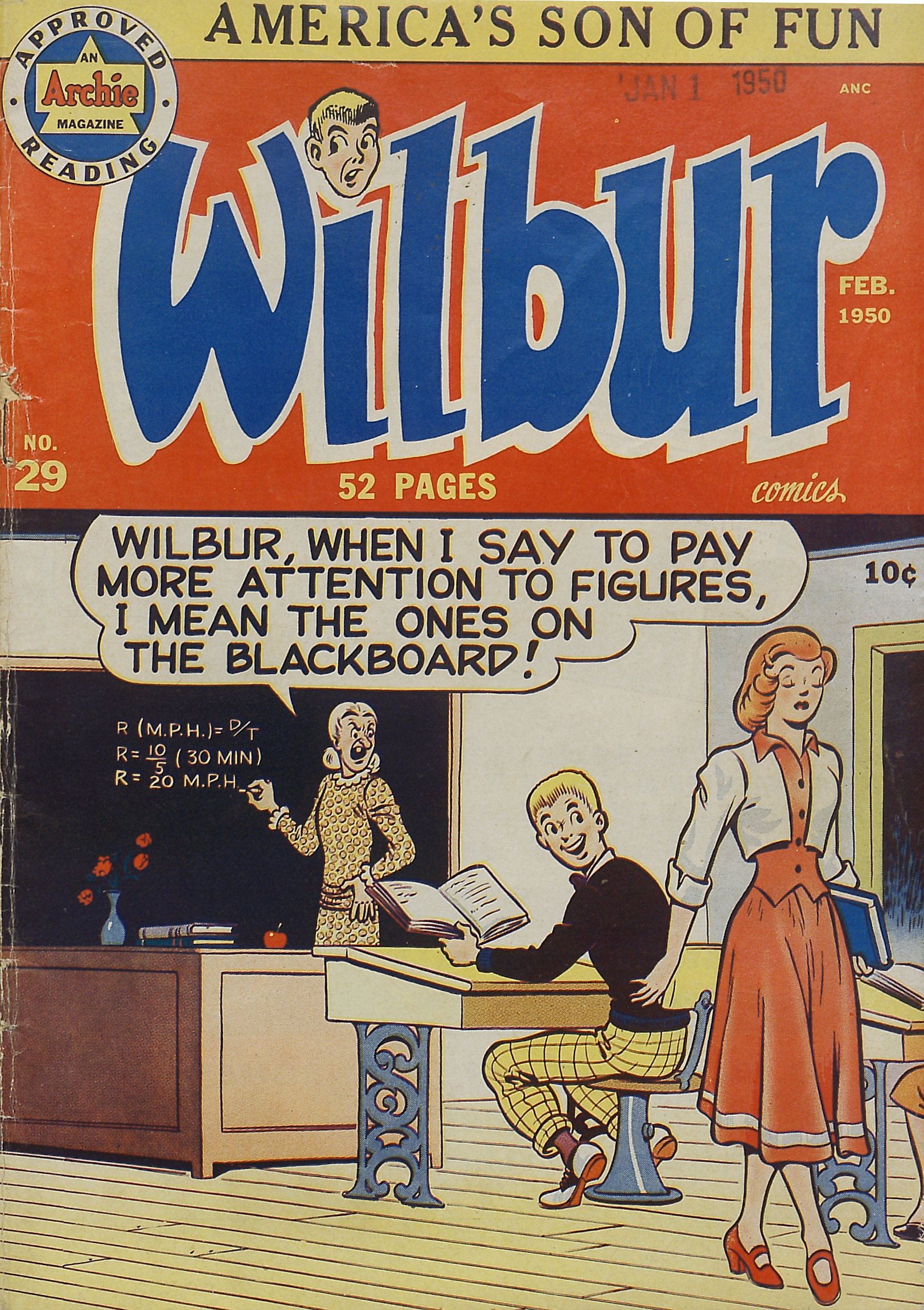 Read online Wilbur Comics comic -  Issue #29 - 1