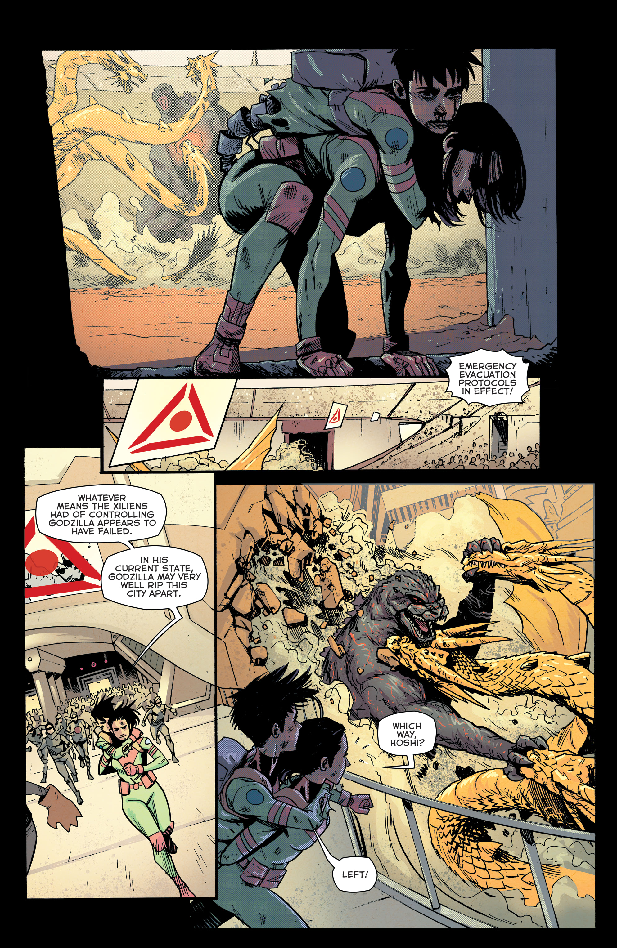 Read online Godzilla Rivals: Vs. King Ghidorah comic -  Issue # Full - 35