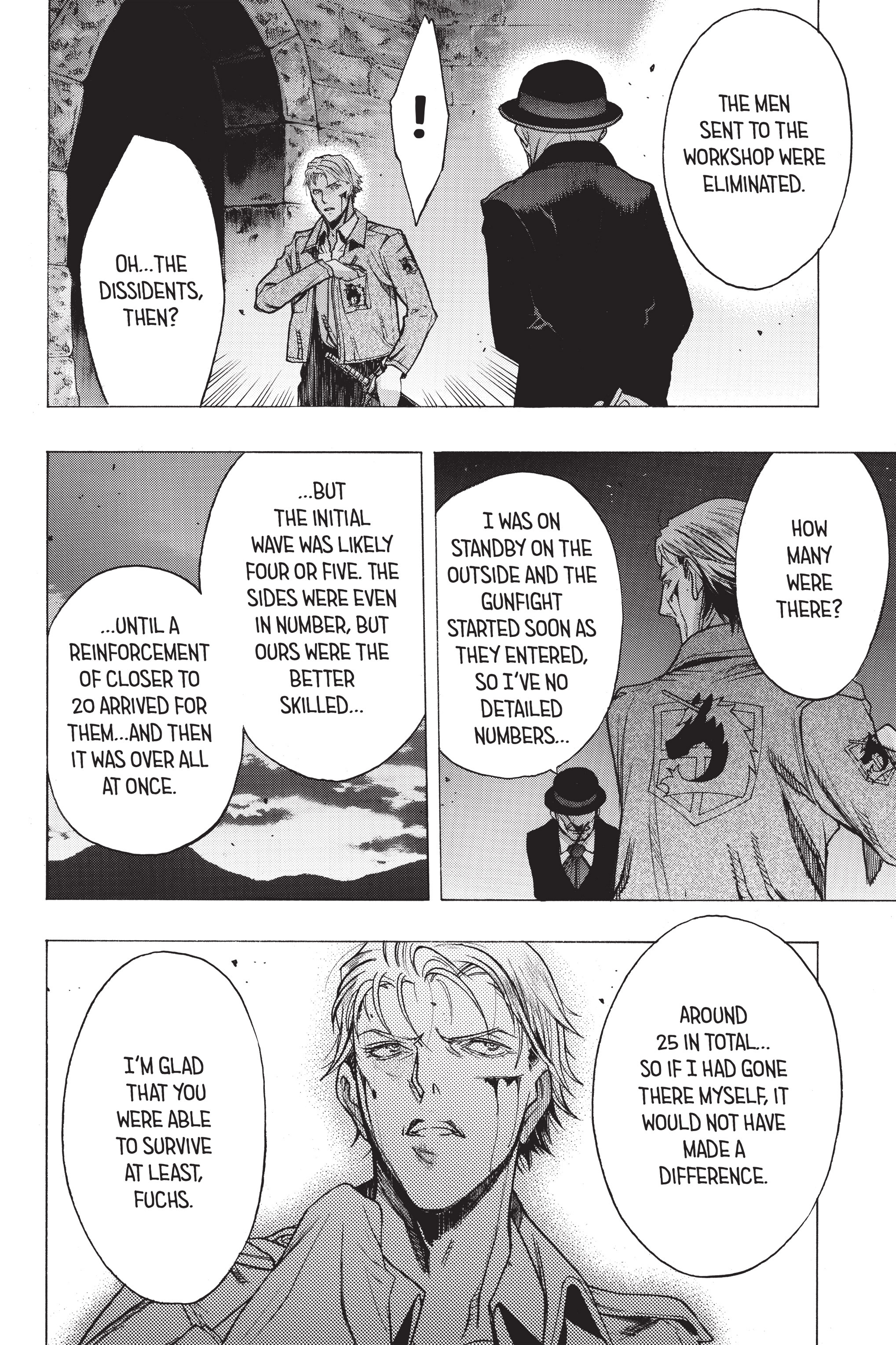 Read online Attack on Titan: Before the Fall comic -  Issue #8 - 143