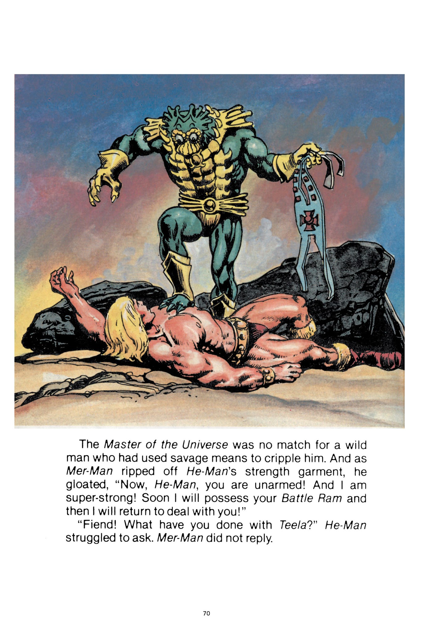 Read online He-Man and the Masters of the Universe Minicomic Collection comic -  Issue # TPB 1 - 70