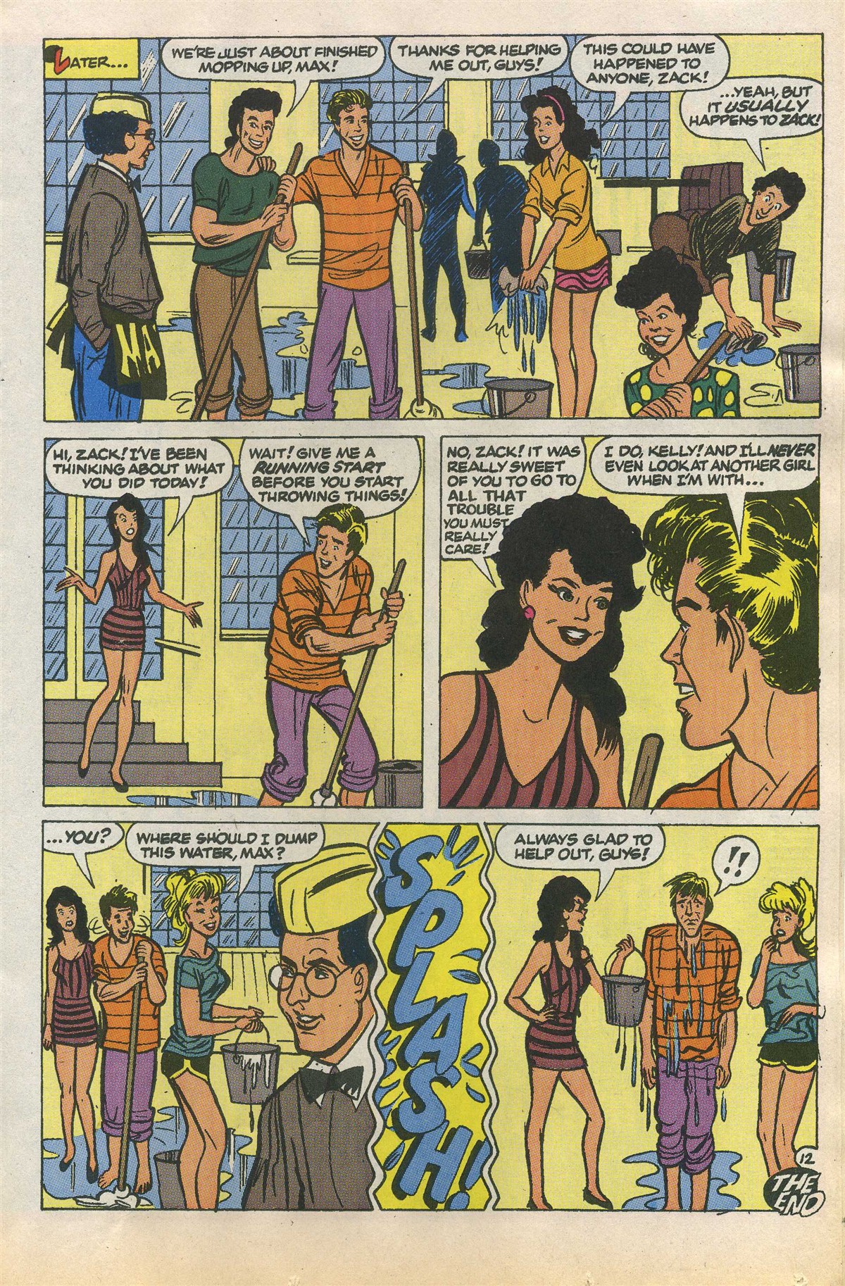 Read online Saved By The Bell comic -  Issue #1 - 17
