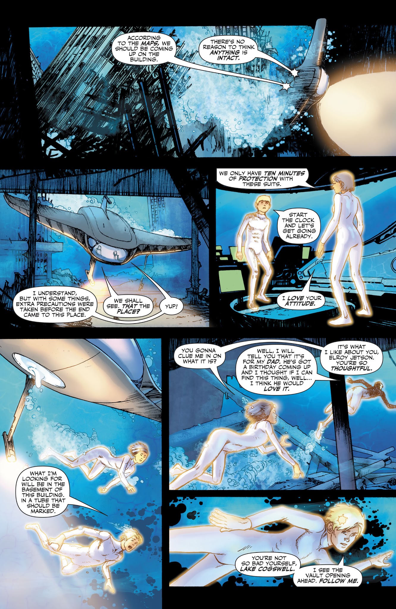 Read online The Jetsons (2017) comic -  Issue #1 - 9