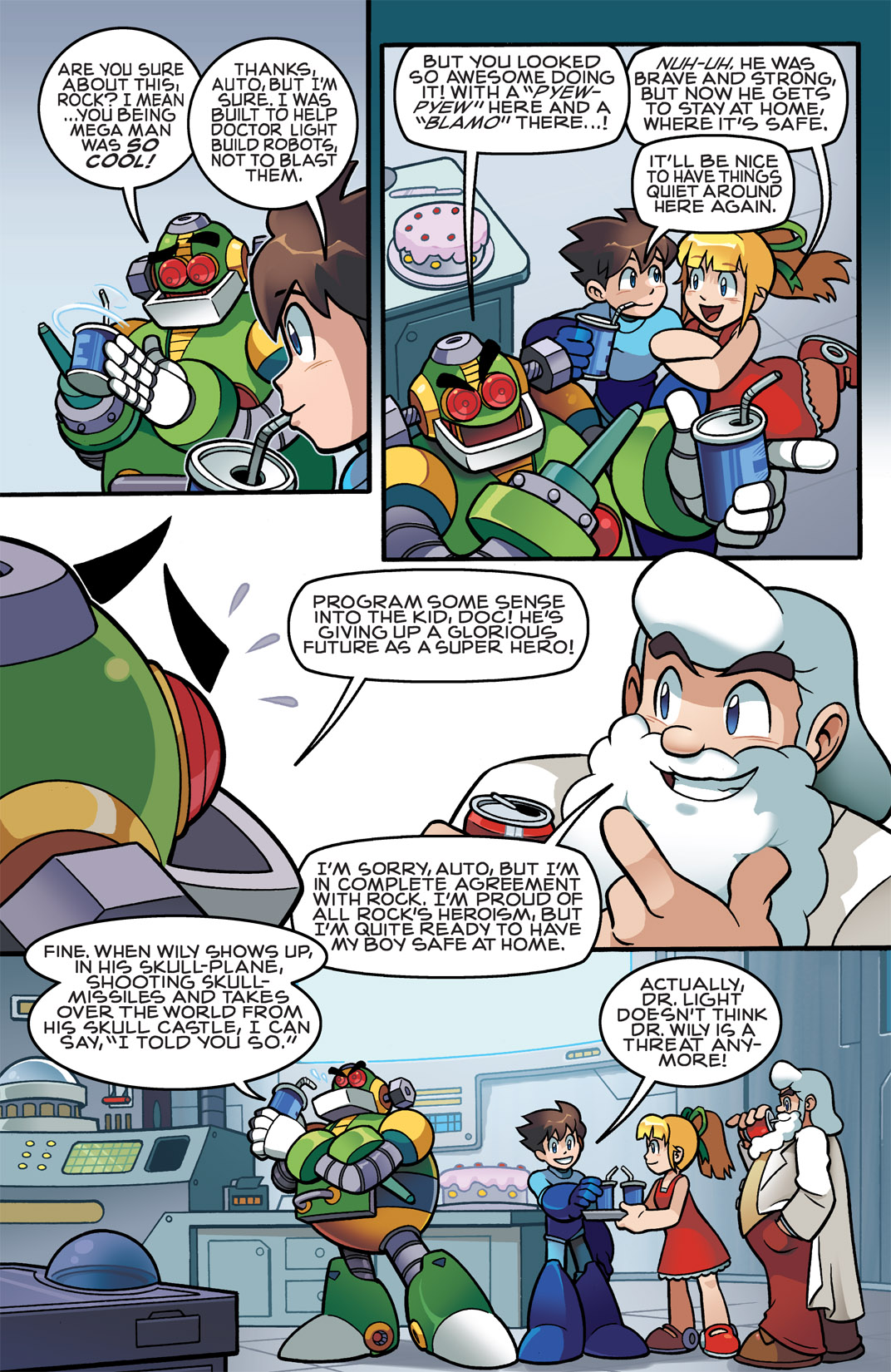 Read online Mega Man comic -  Issue # _TPB 3 - 8