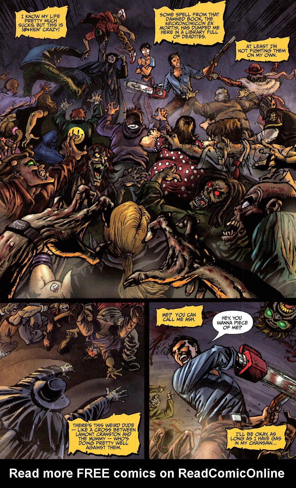 Read online Darkman vs. the Army of Darkness comic -  Issue #2 - 4