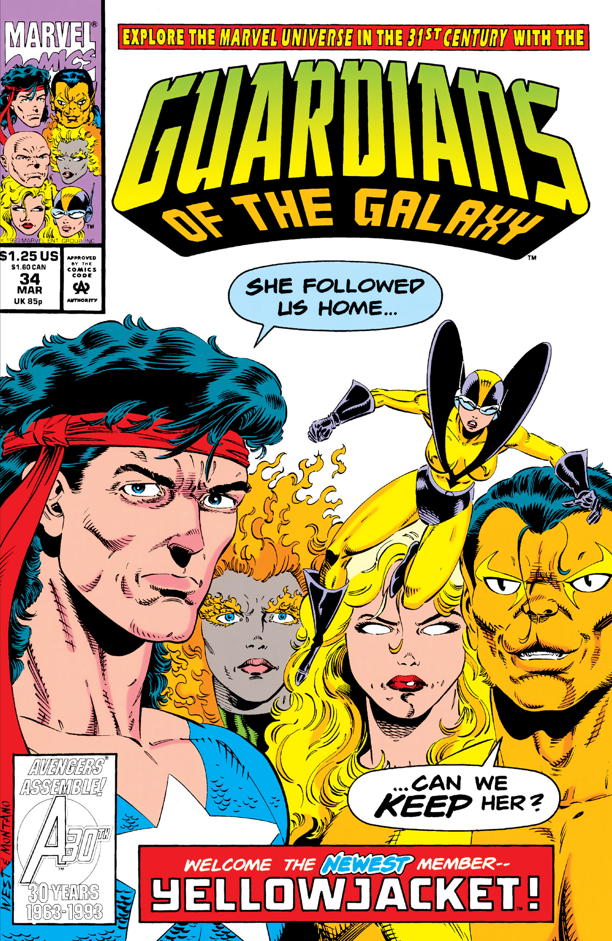 Read online Guardians of the Galaxy (1990) comic -  Issue # _TPB In The Year 3000 1 (Part 1) - 97