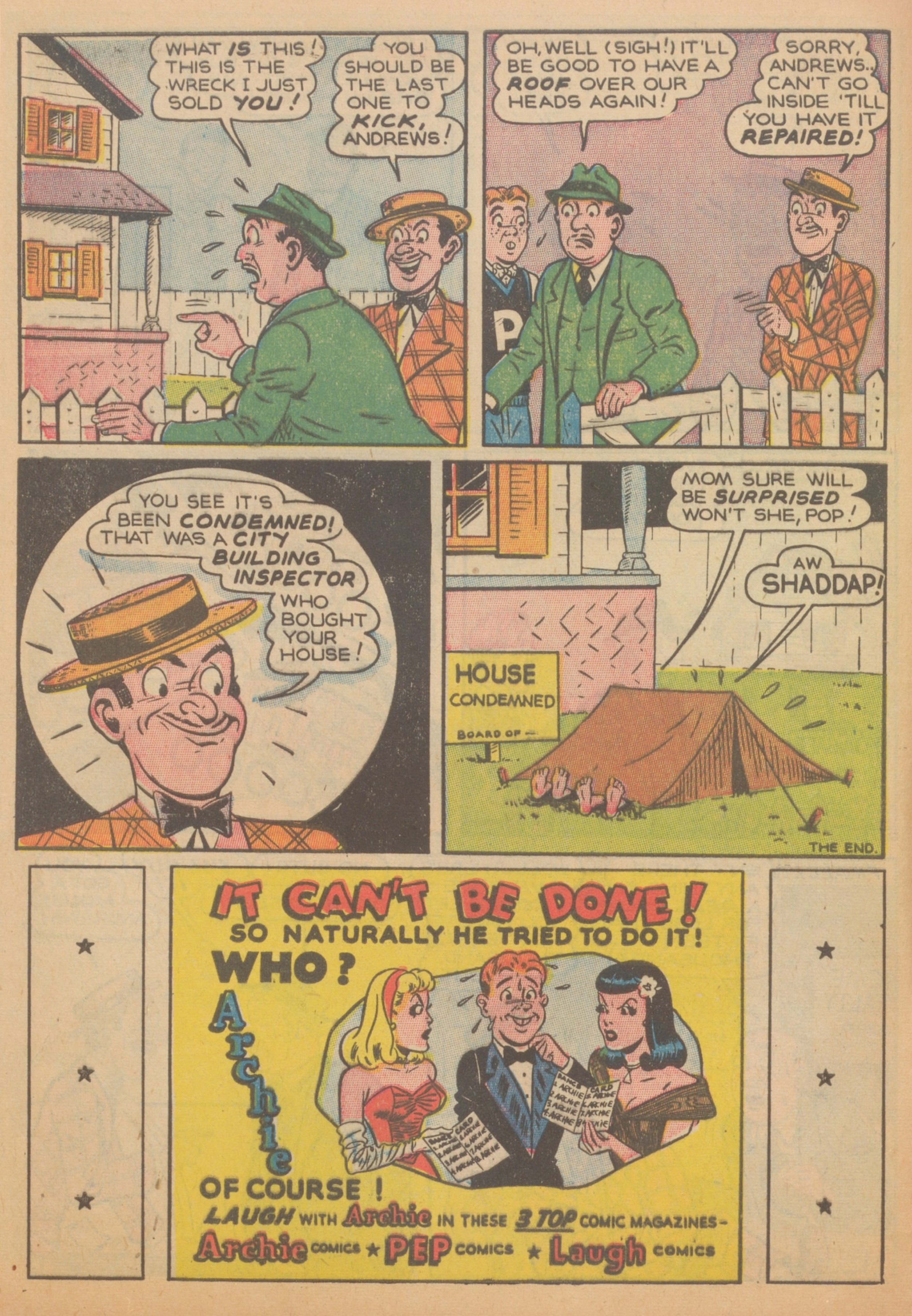 Read online Pep Comics comic -  Issue #66 - 10