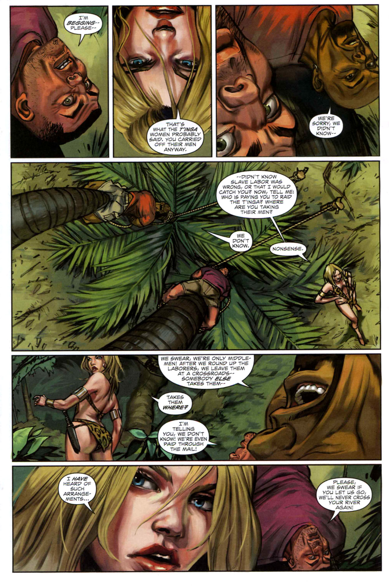 Read online Sheena - Trail of the Mapinguari comic -  Issue # Full - 8
