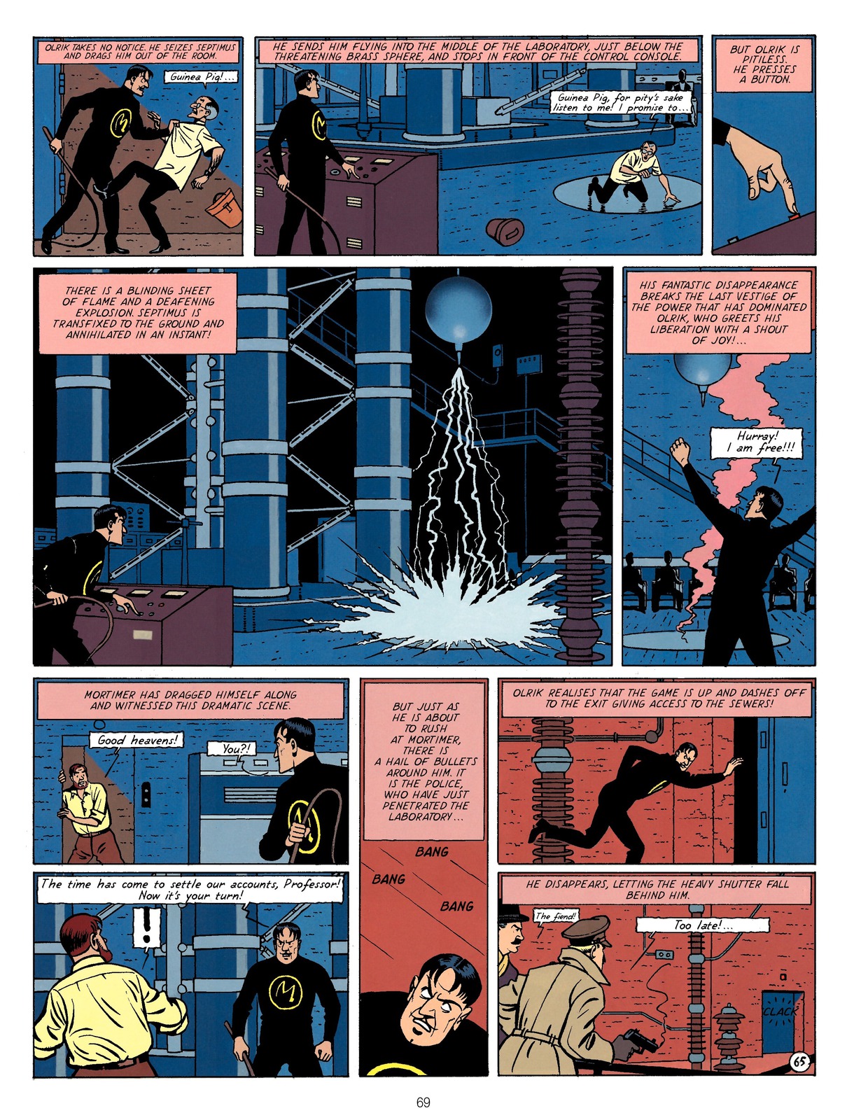 Read online Blake & Mortimer comic -  Issue #1 - 71