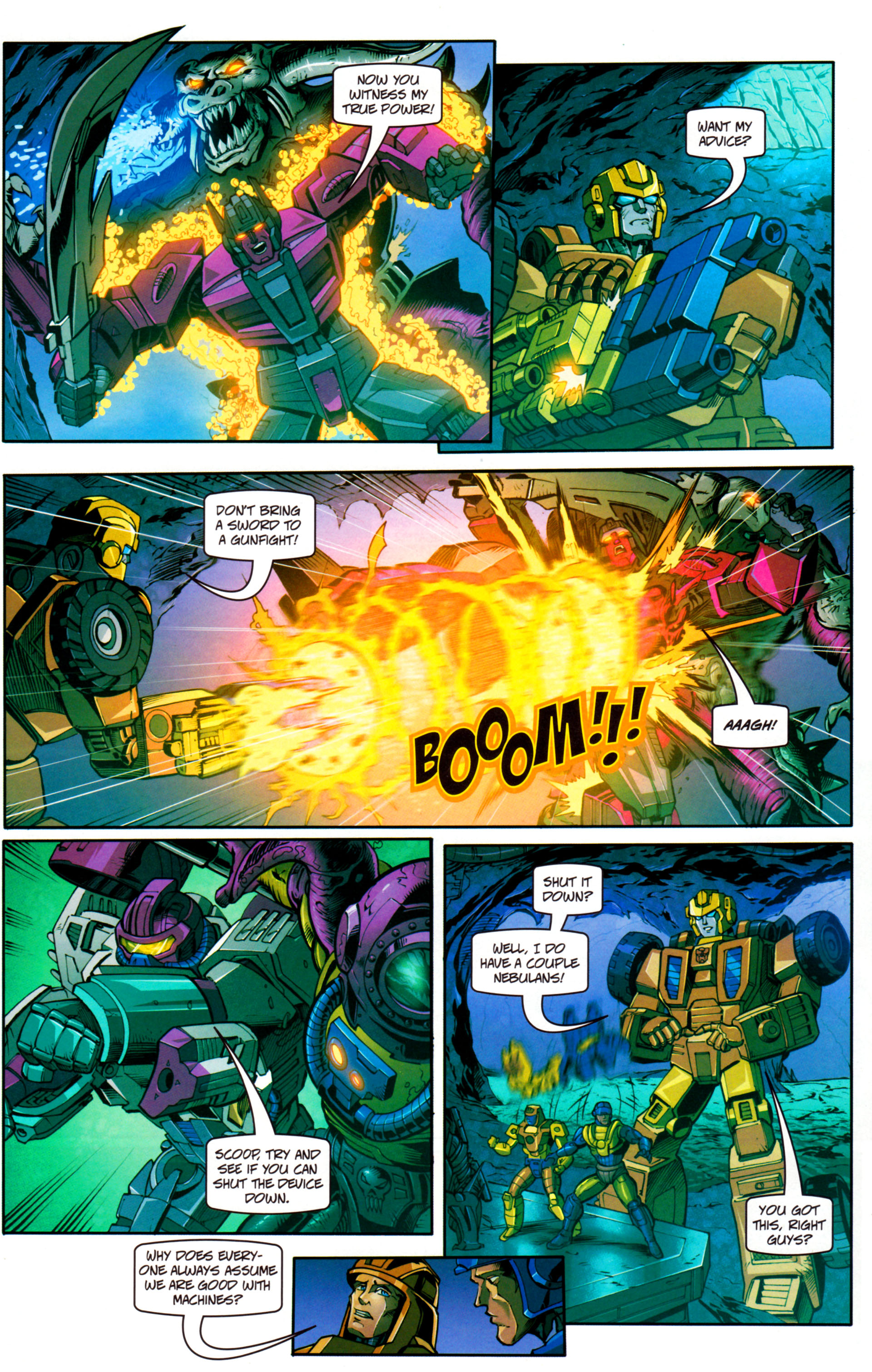 Read online Transformers: Timelines comic -  Issue #7 - 22