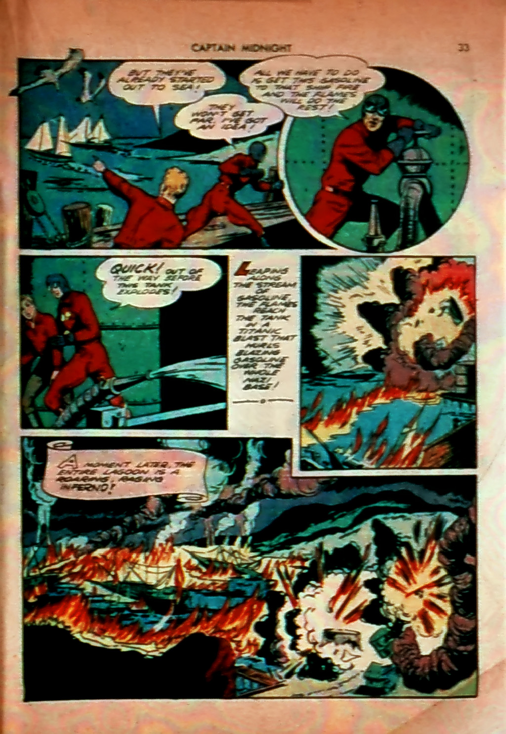 Read online Captain Midnight (1942) comic -  Issue #1 - 33
