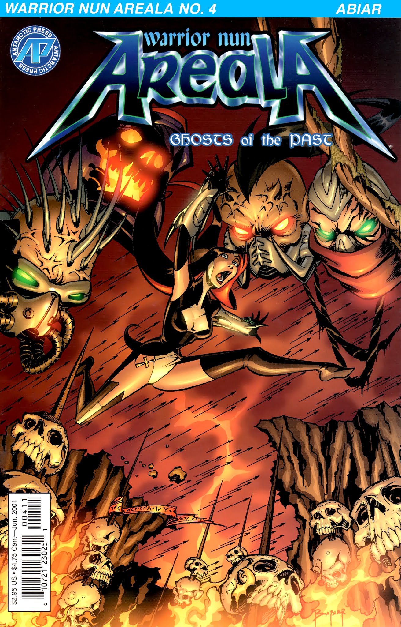 Read online Warrior Nun Areala: Ghosts of the Past comic -  Issue #4 - 1