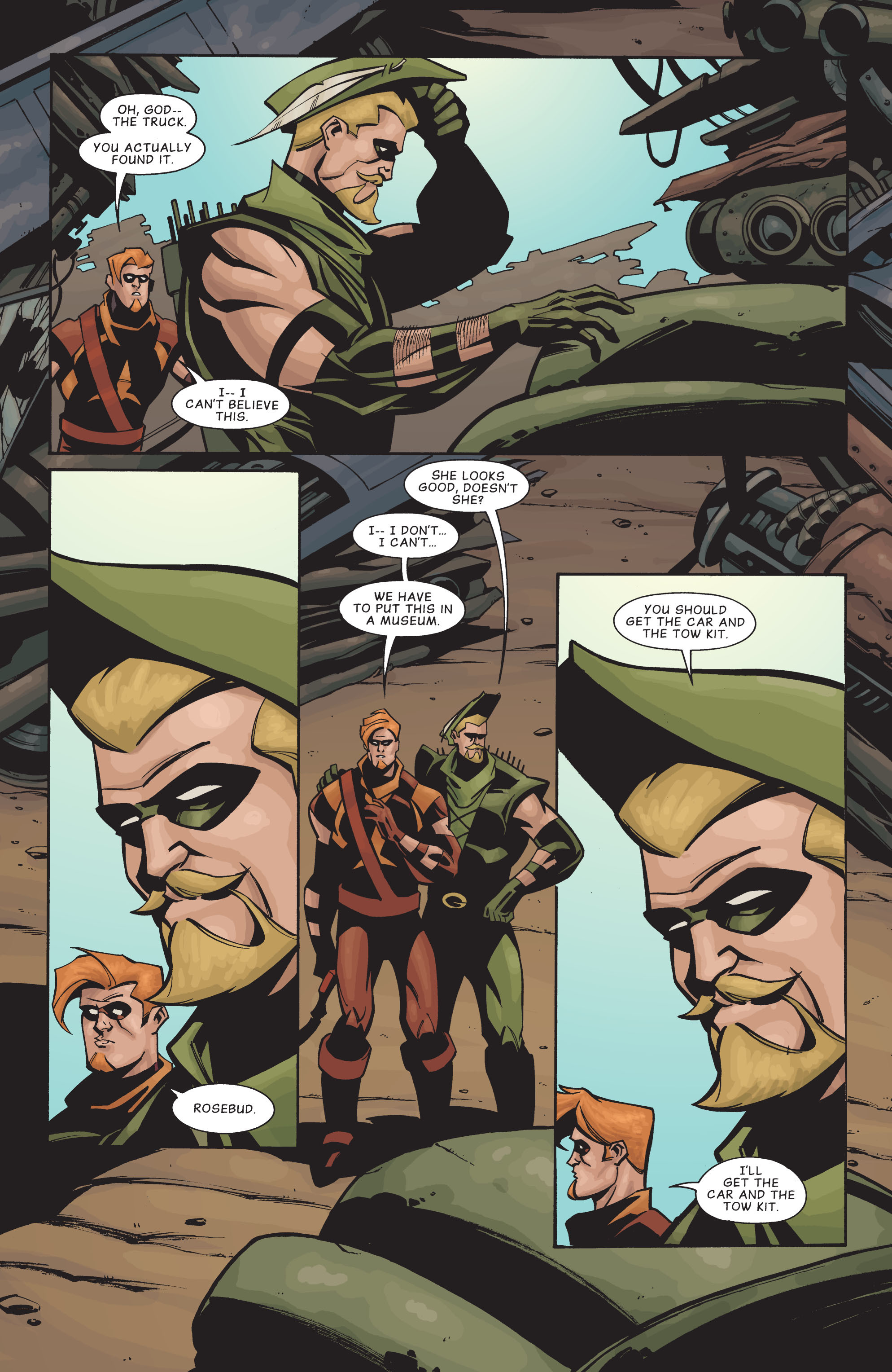 Read online Green Arrow: The Archer's Quest comic -  Issue # TPB - 112