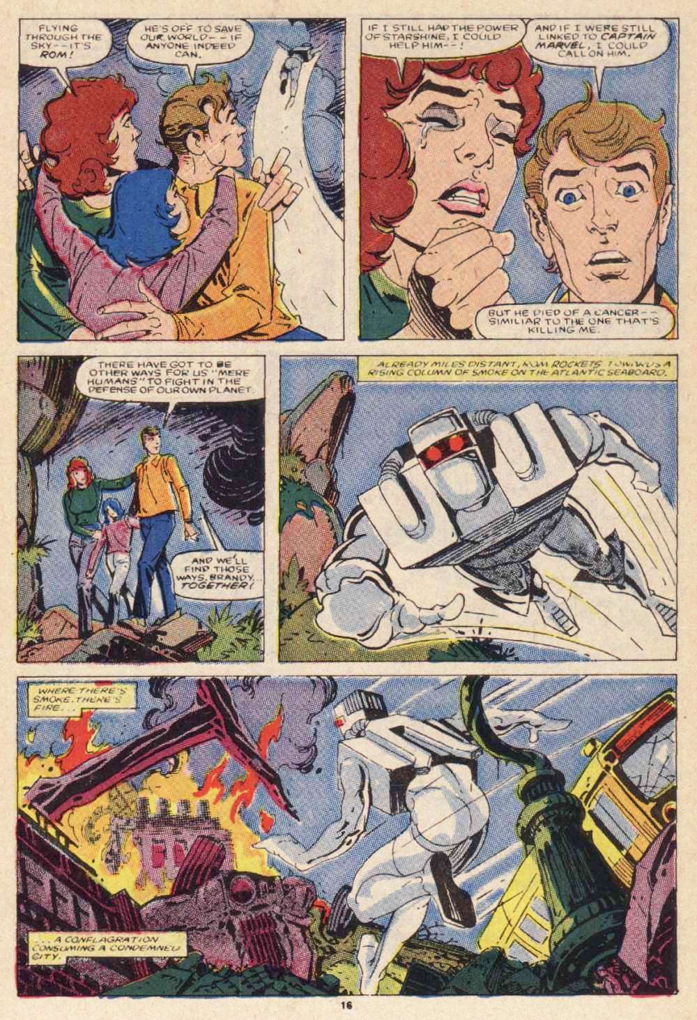 Read online ROM (1979) comic -  Issue #64 - 16