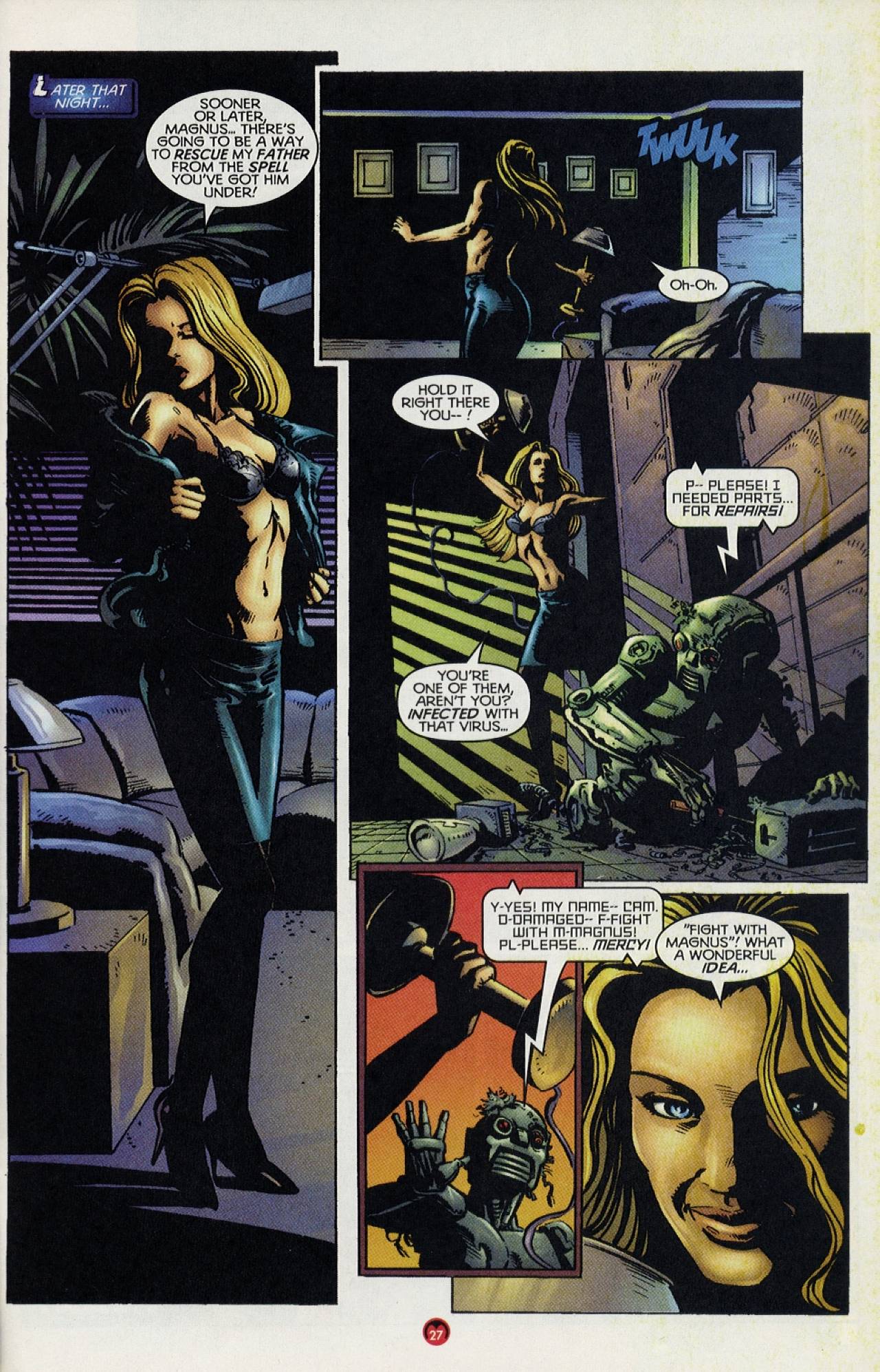 Read online Magnus Robot Fighter (1997) comic -  Issue #15 - 21