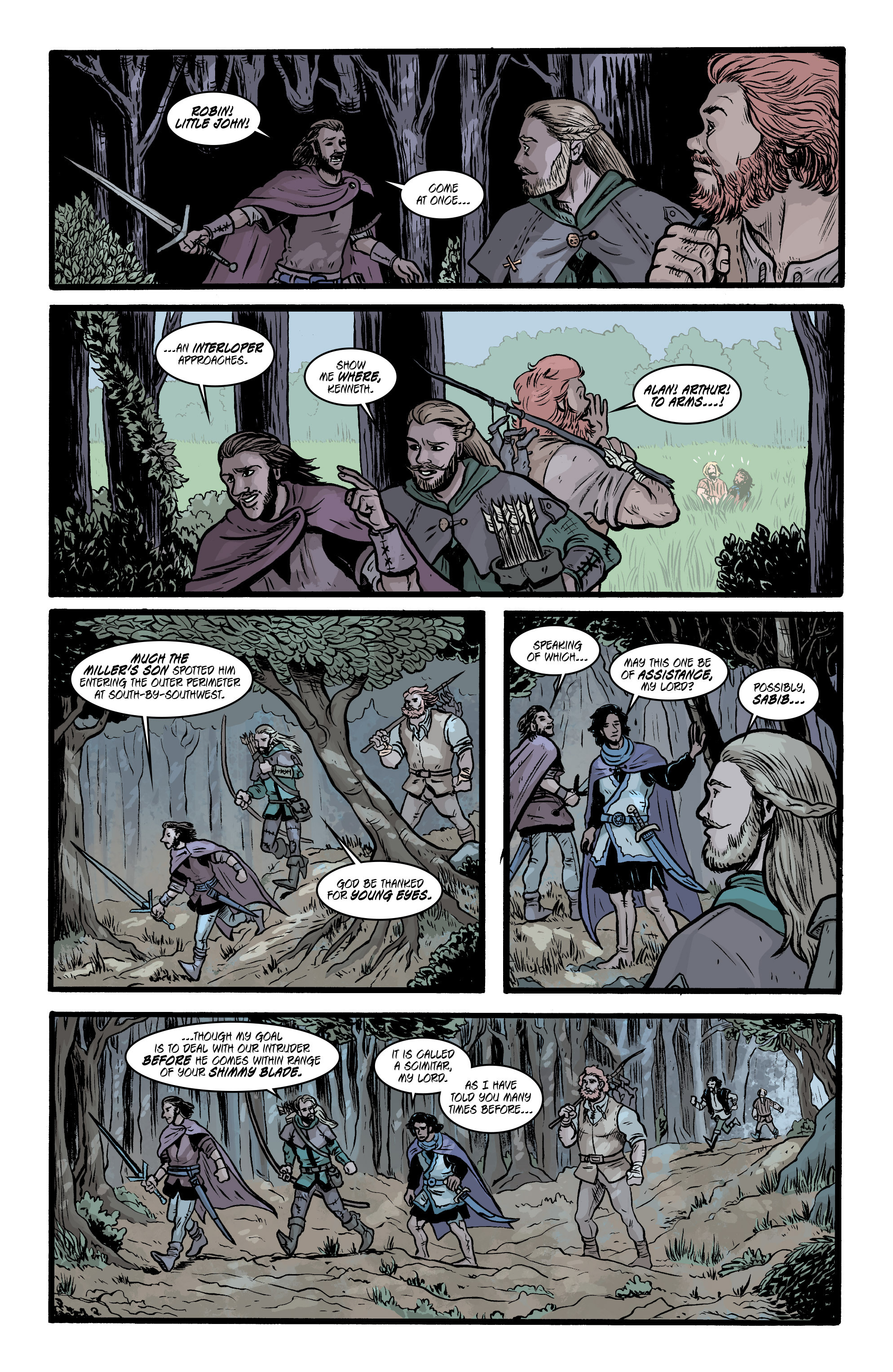 Read online Merry Men comic -  Issue #1 - 7