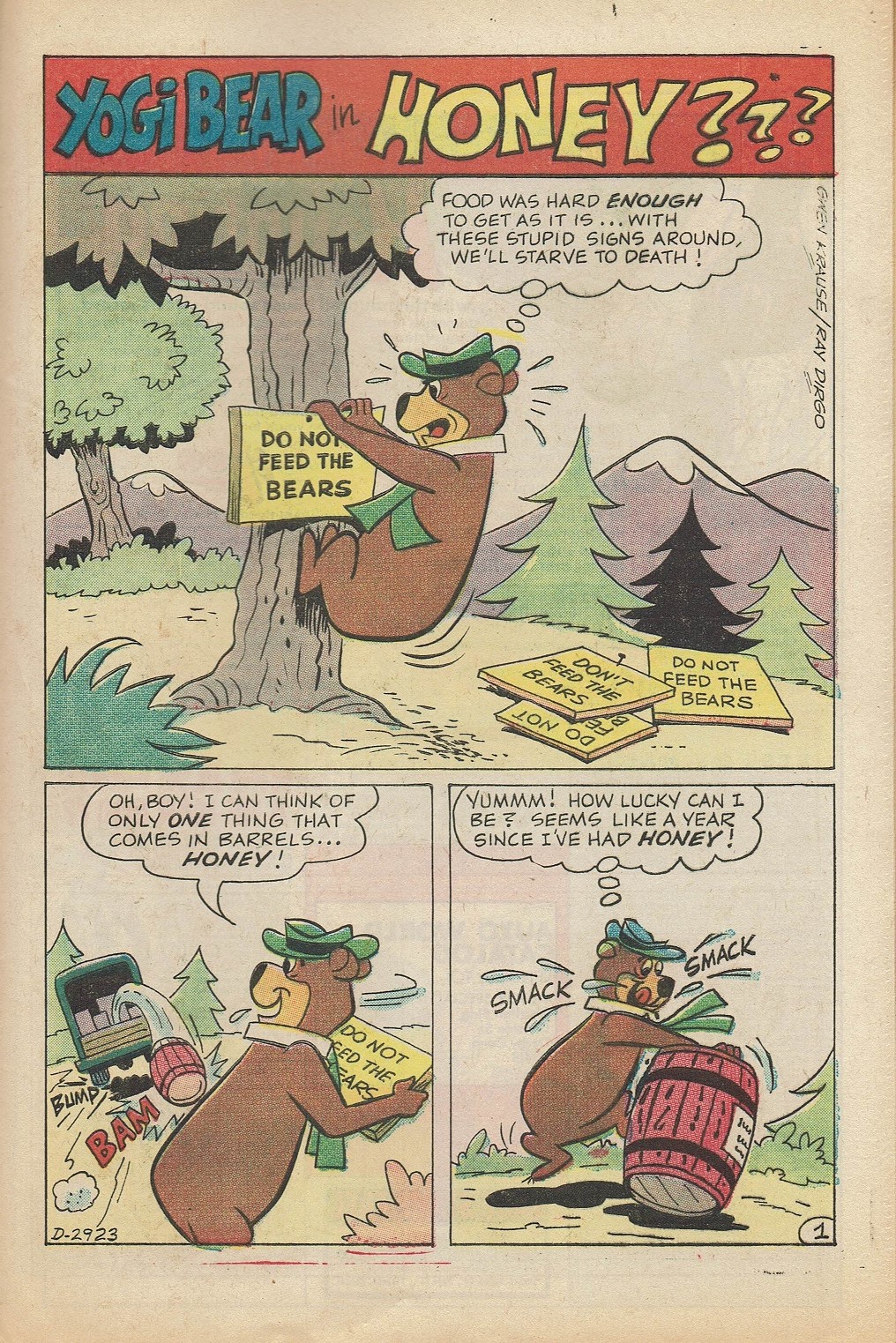 Read online Yogi Bear (1970) comic -  Issue #12 - 28
