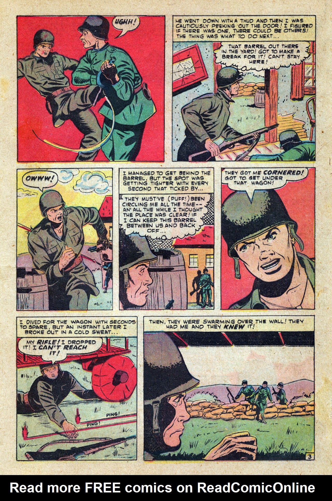 Read online War Comics comic -  Issue #3 - 13
