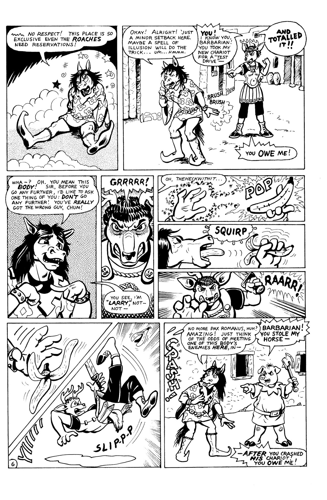Read online Equine, The Uncivilized comic -  Issue #6 - 8