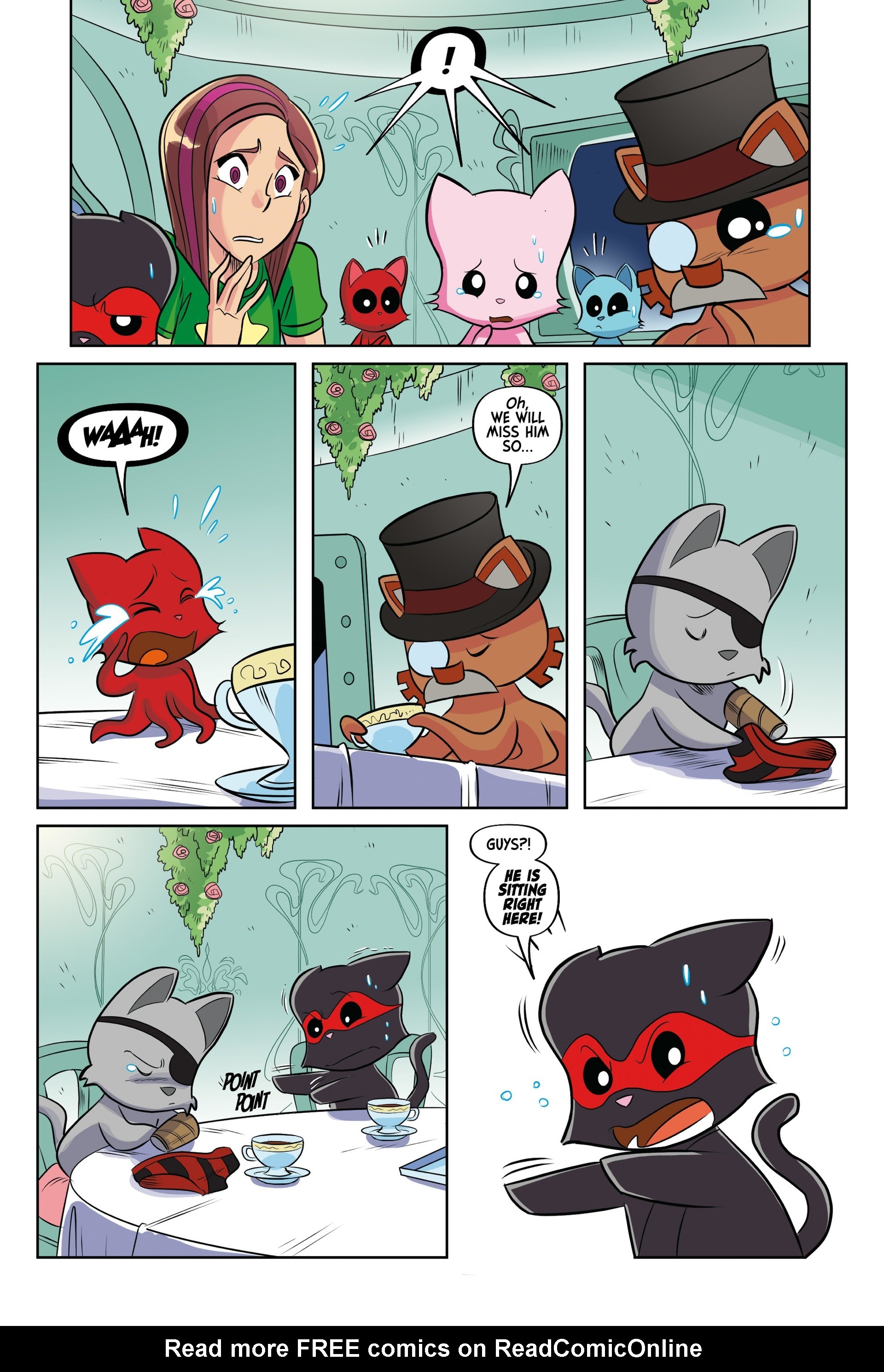 Read online Tentacle Kitty: Tales Around the Teacup comic -  Issue # TPB - 101