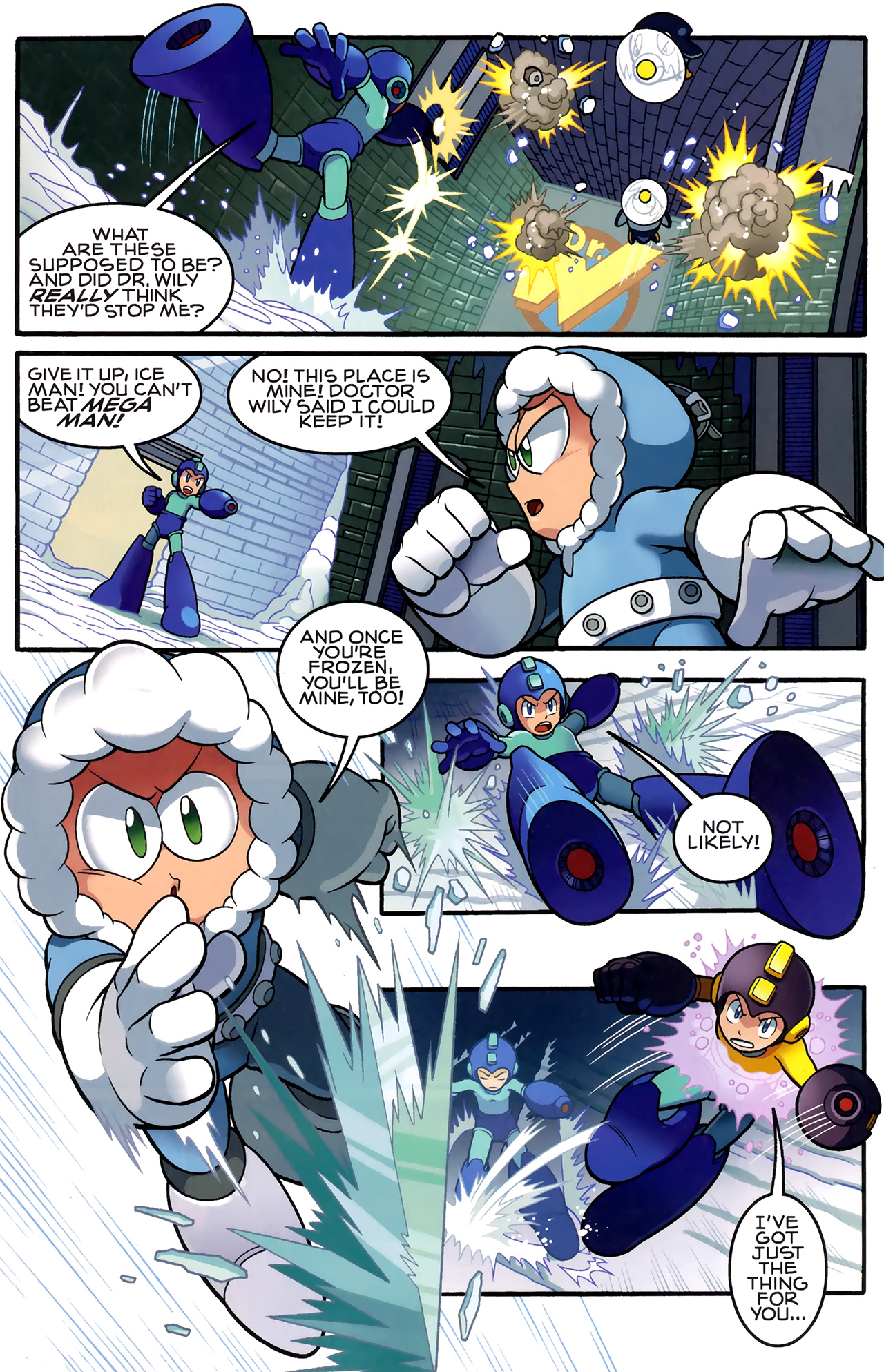 Read online Mega Man comic -  Issue #3 - 8