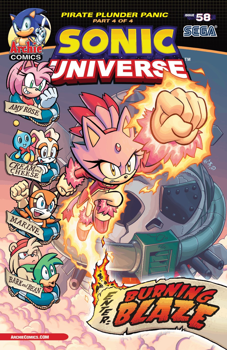 Read online Sonic Universe comic -  Issue #58 - 1