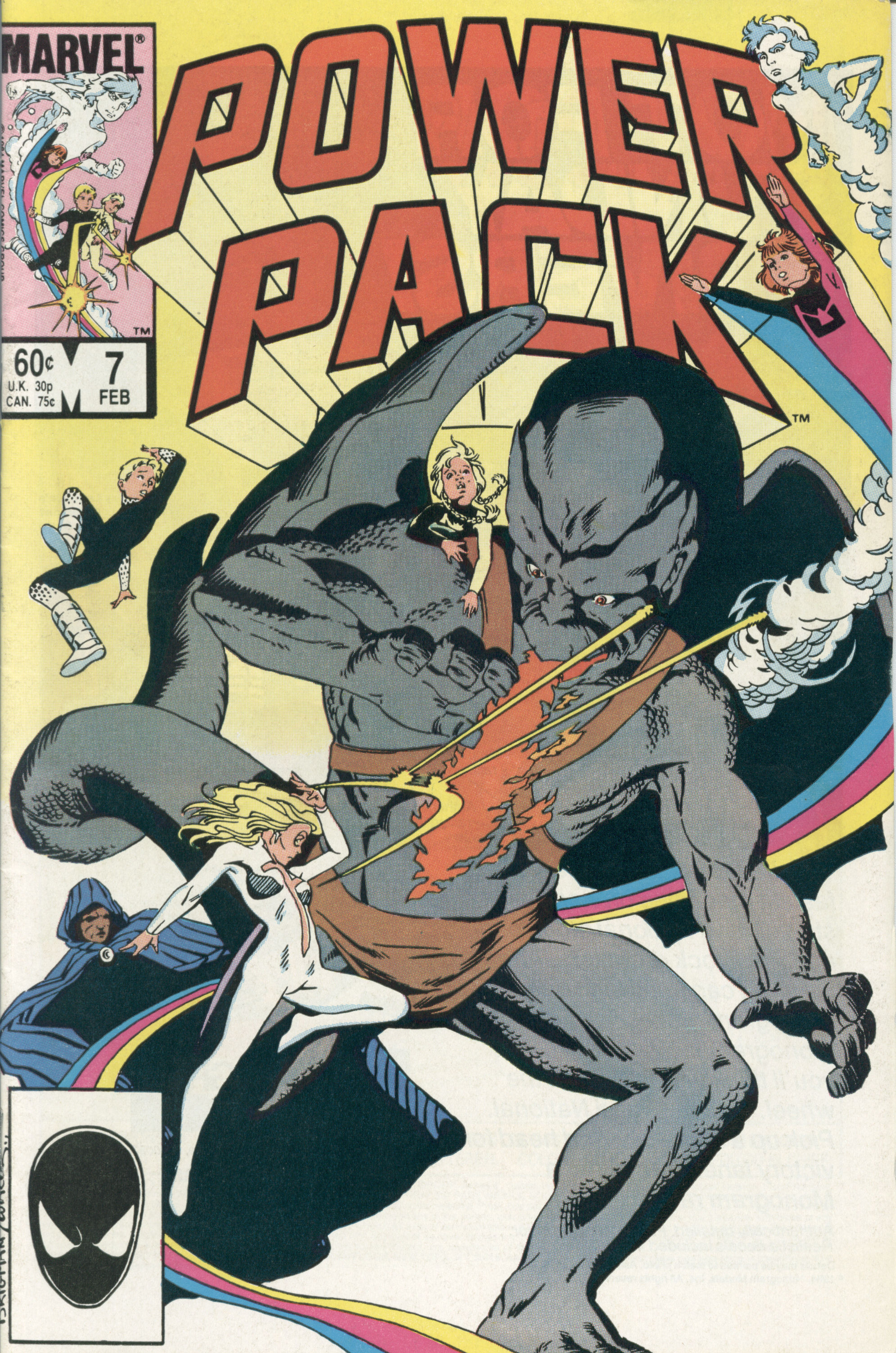 Read online Power Pack (1984) comic -  Issue #7 - 2