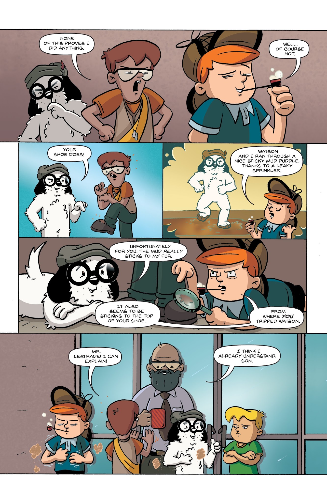 Read online Kid Sherlock comic -  Issue #4 - 22