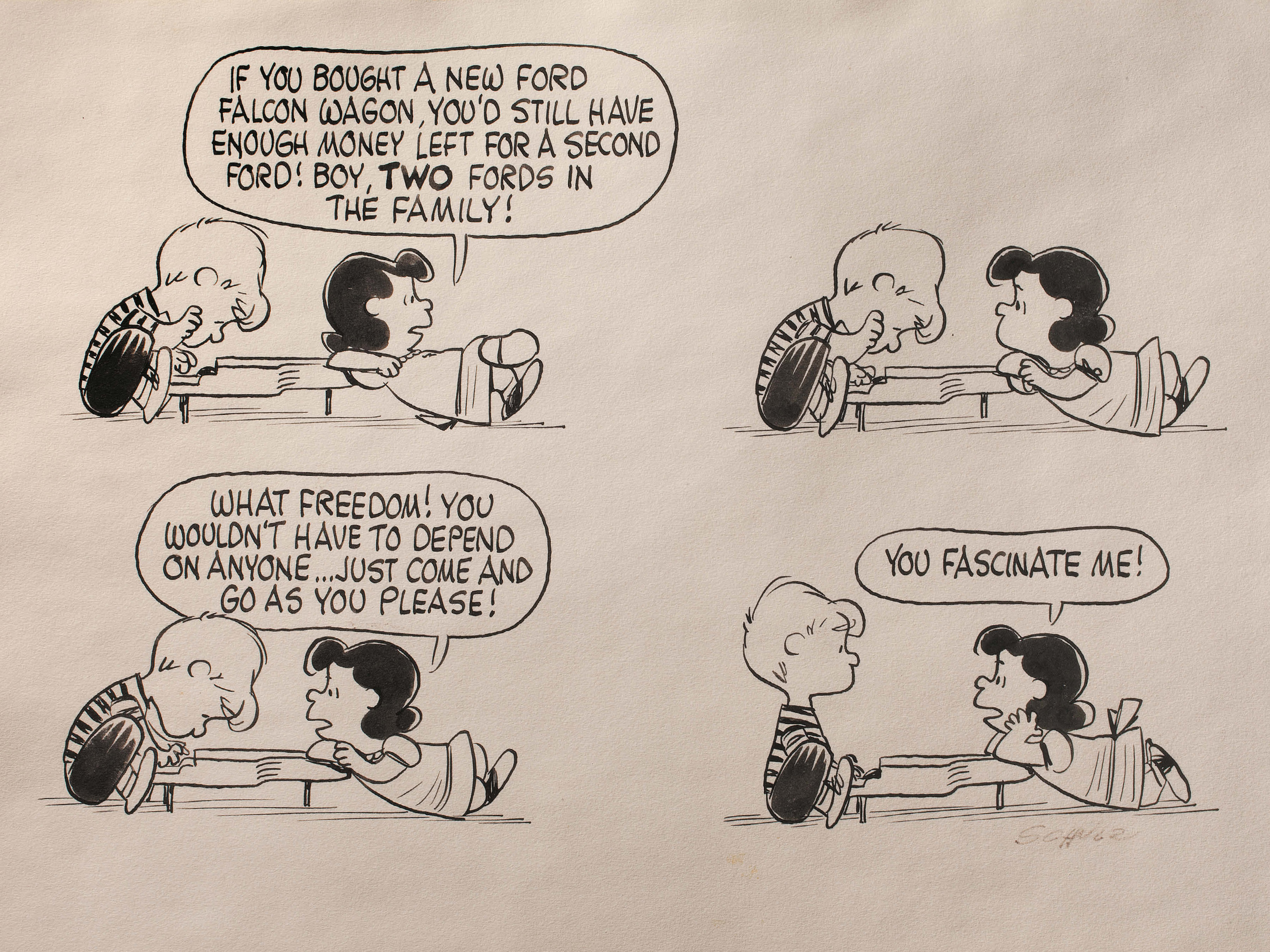 Read online Only What's Necessary: Charles M. Schulz and the Art of Peanuts comic -  Issue # TPB (Part 2) - 68