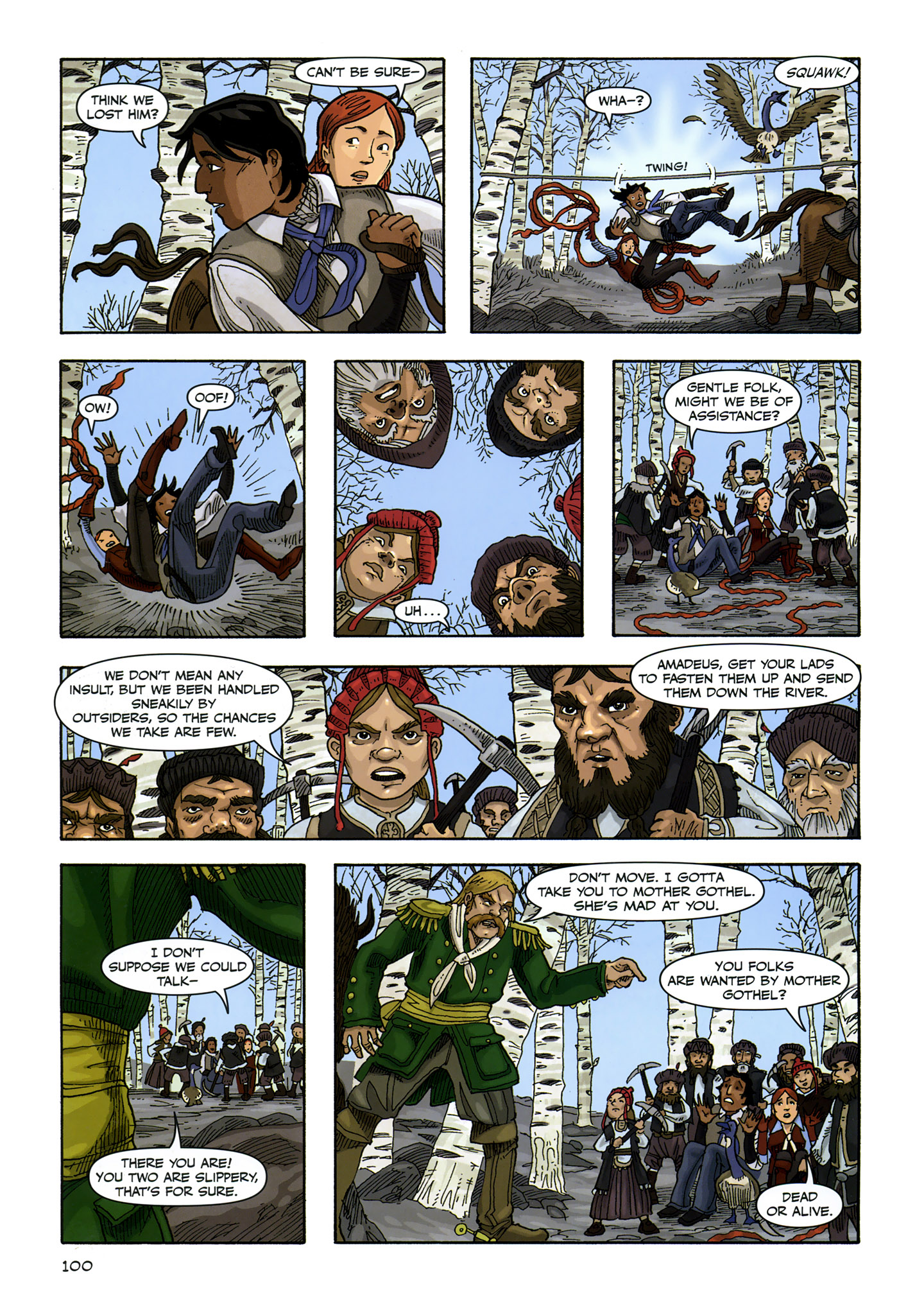 Read online Rapunzel's Revenge comic -  Issue # TPB - 102