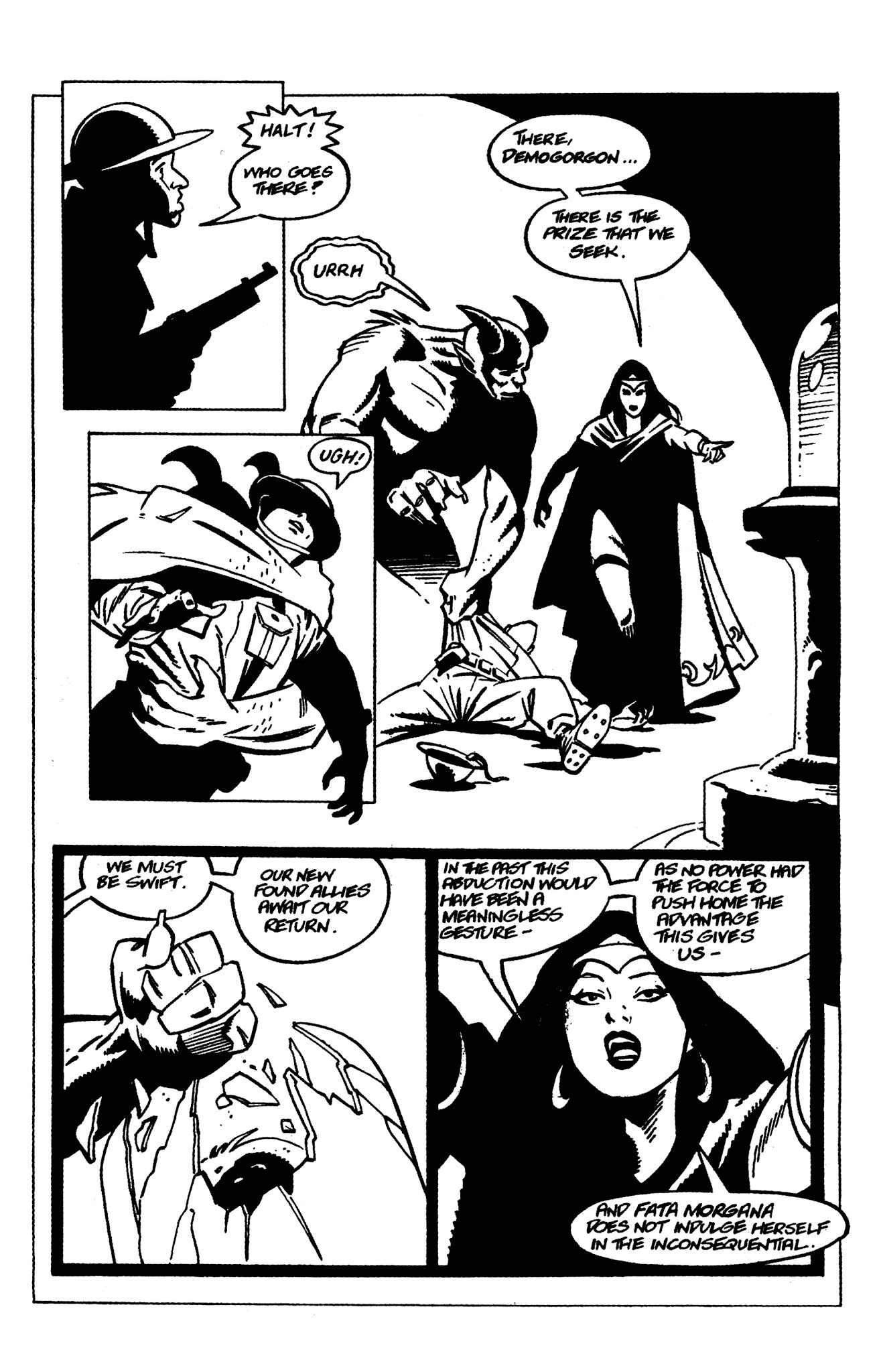 Read online Warrior Nun Brigantia comic -  Issue #1 - 4