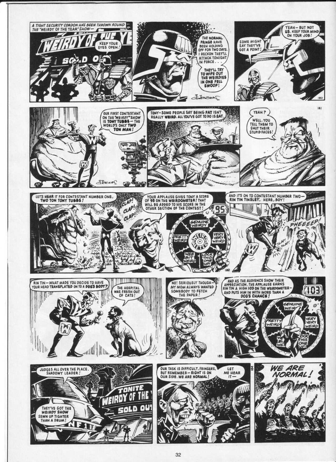 Read online Judge Dredd Mega-Special comic -  Issue #1 - 33