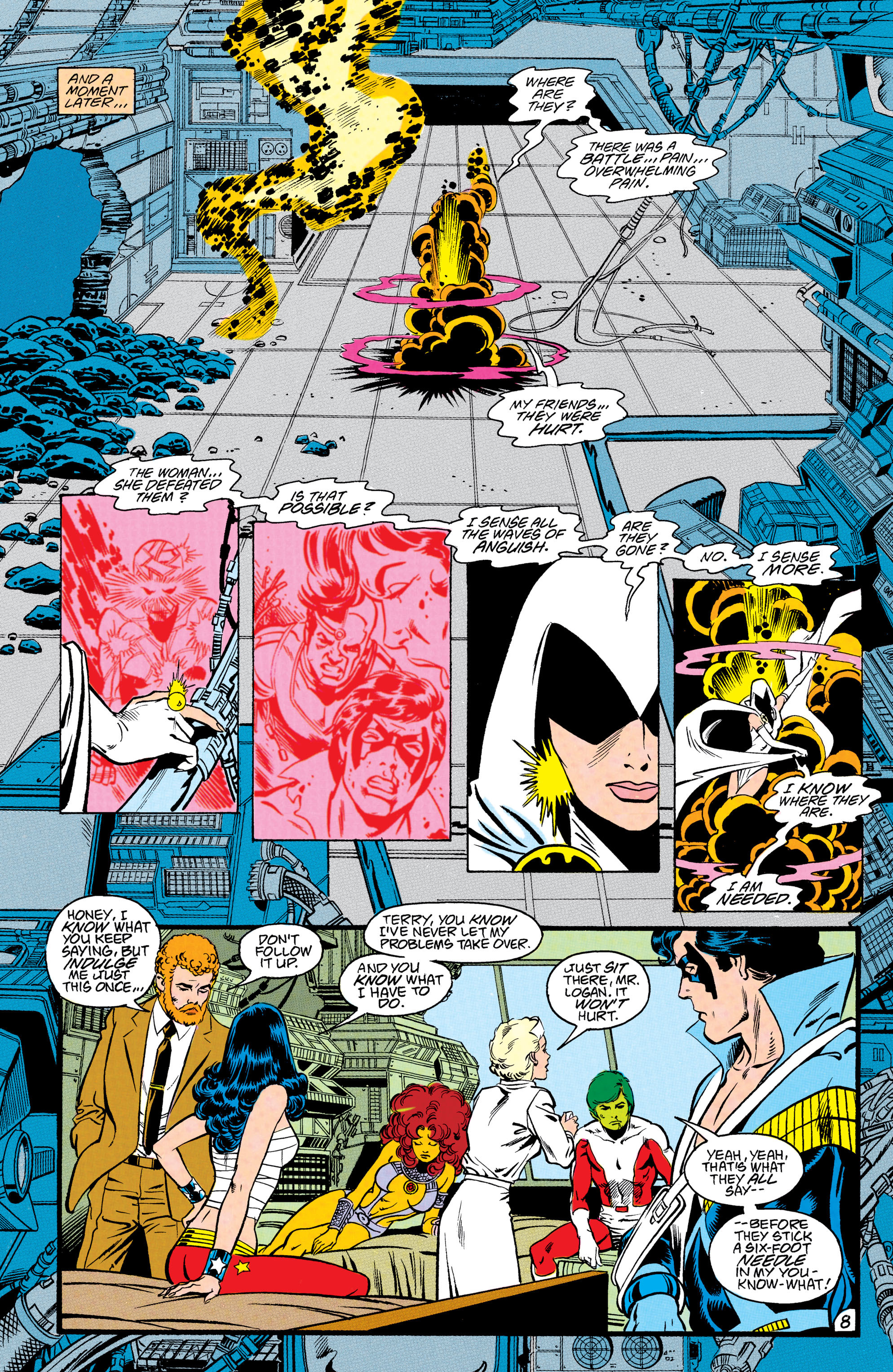 Read online The New Teen Titans (1984) comic -  Issue #46 - 9