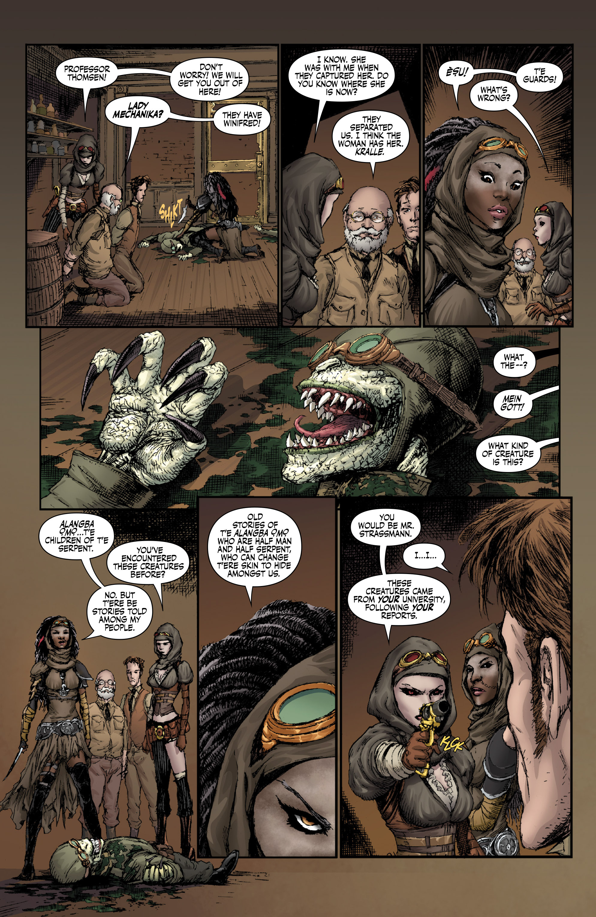 Read online Lady Mechanika: The Tablet of Destinies comic -  Issue #6 - 12