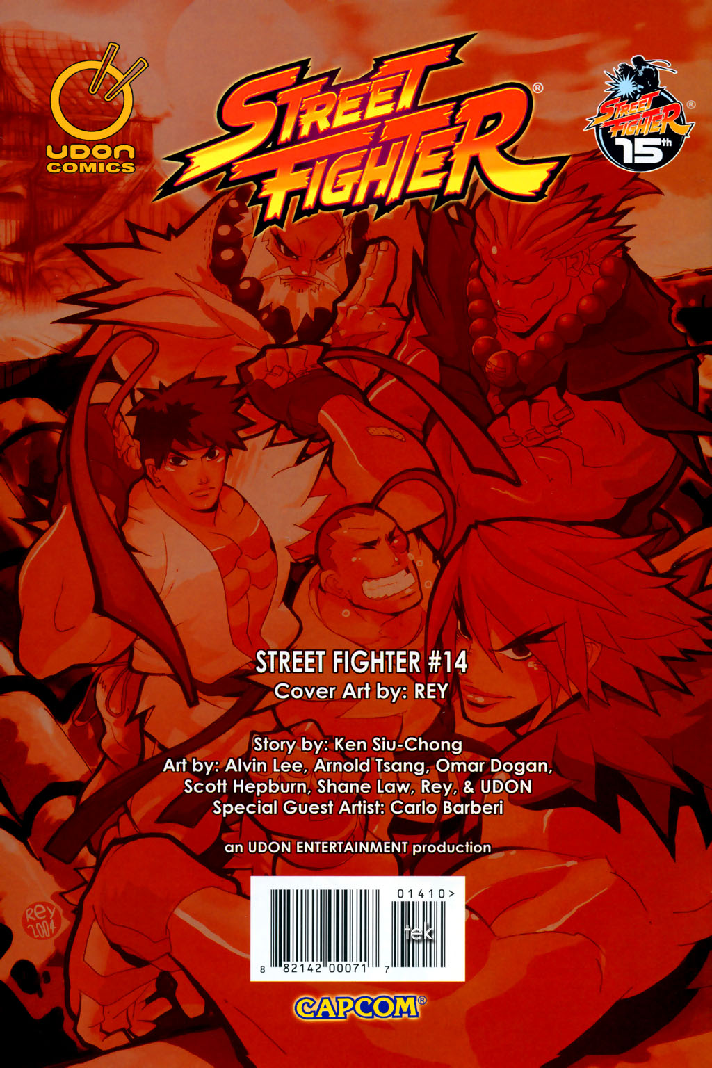 Read online Street Fighter (2003) comic -  Issue #14 - 29