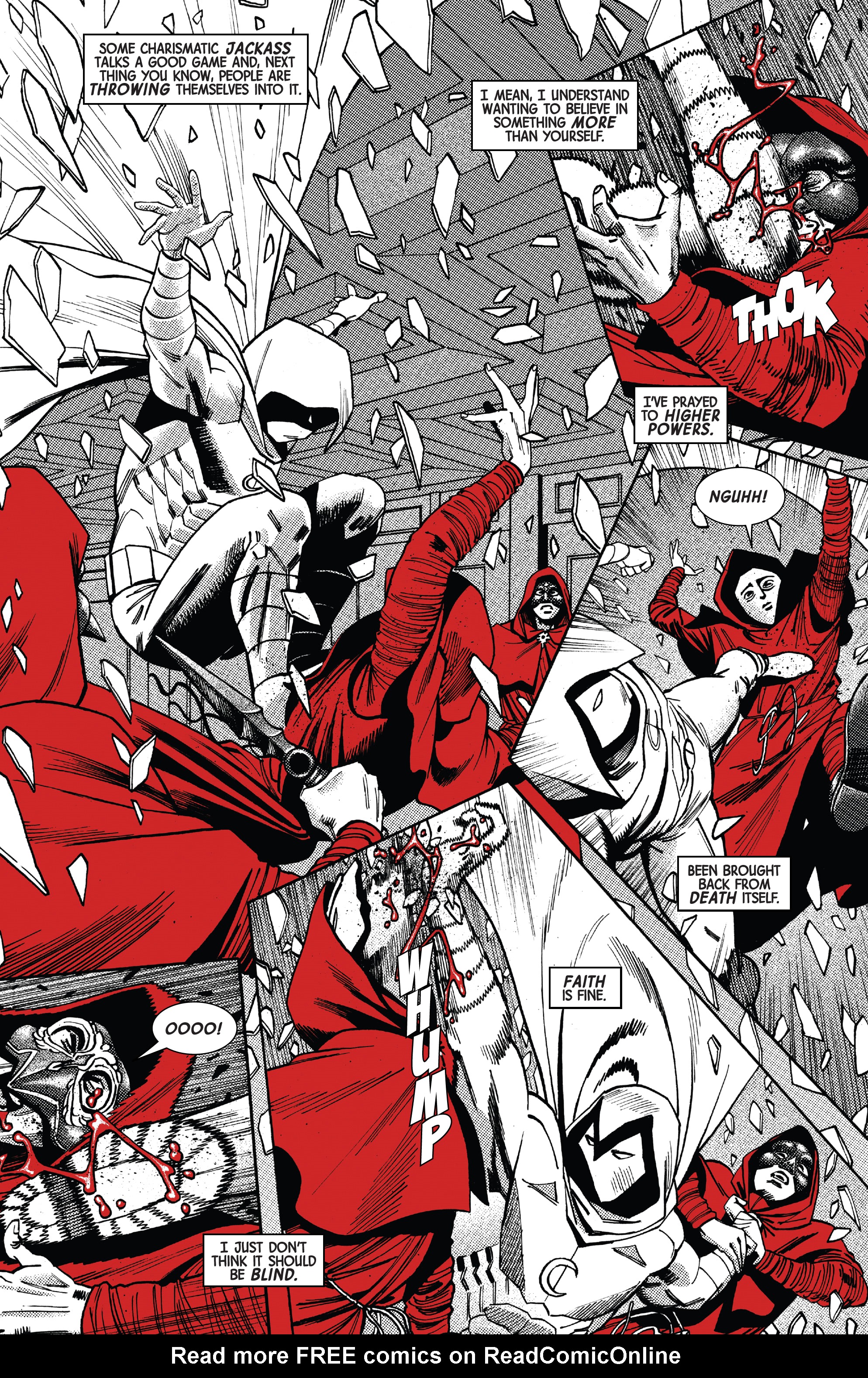 Read online Moon Knight: Black, White & Blood comic -  Issue #3 - 15