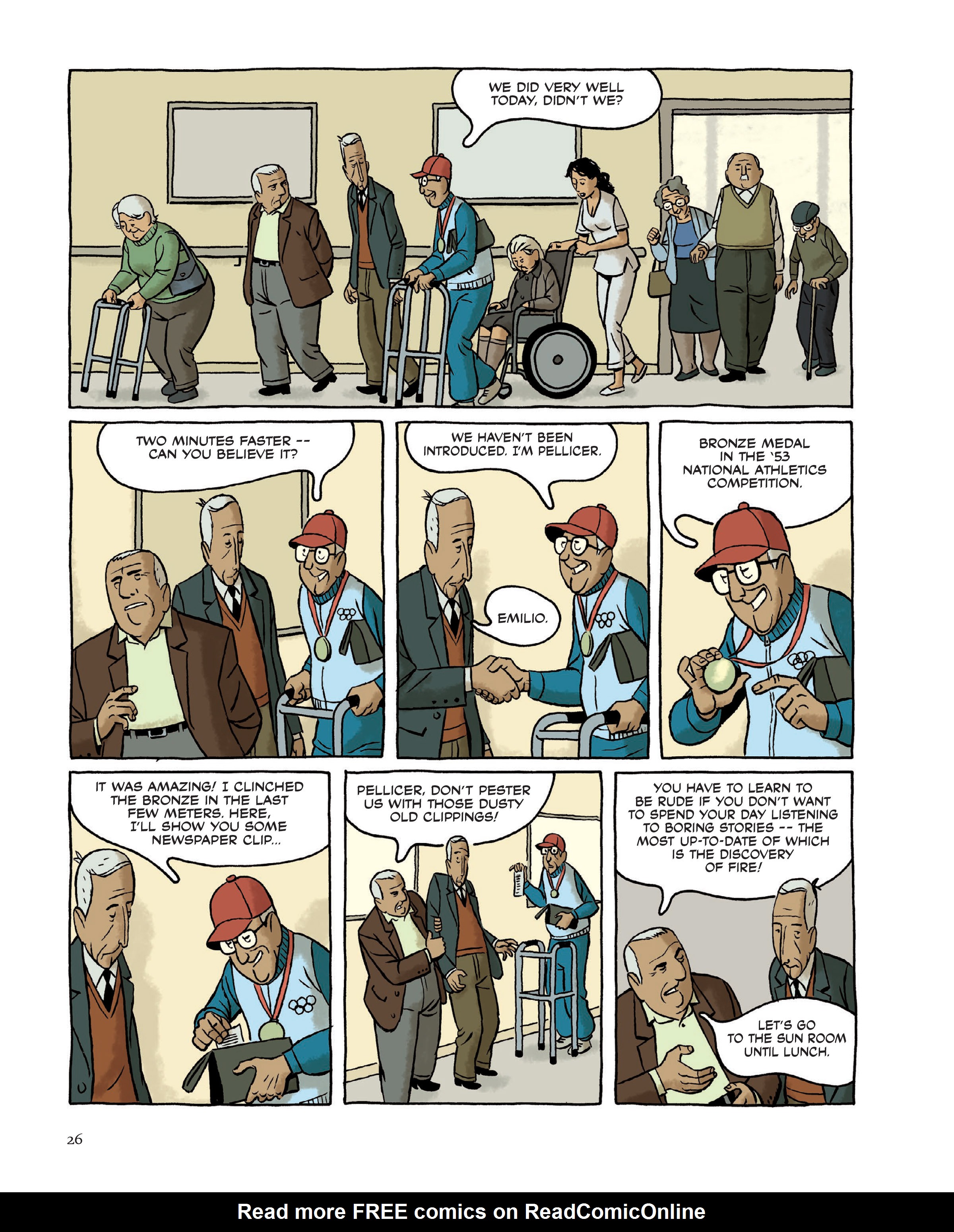 Read online Wrinkles comic -  Issue # TPB - 32