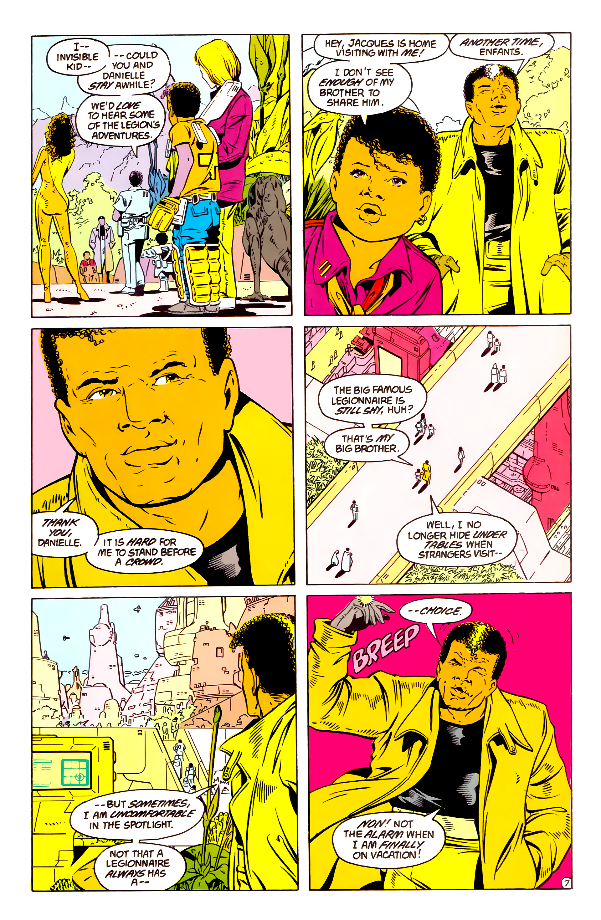 Legion of Super-Heroes (1984) 57 Page 7