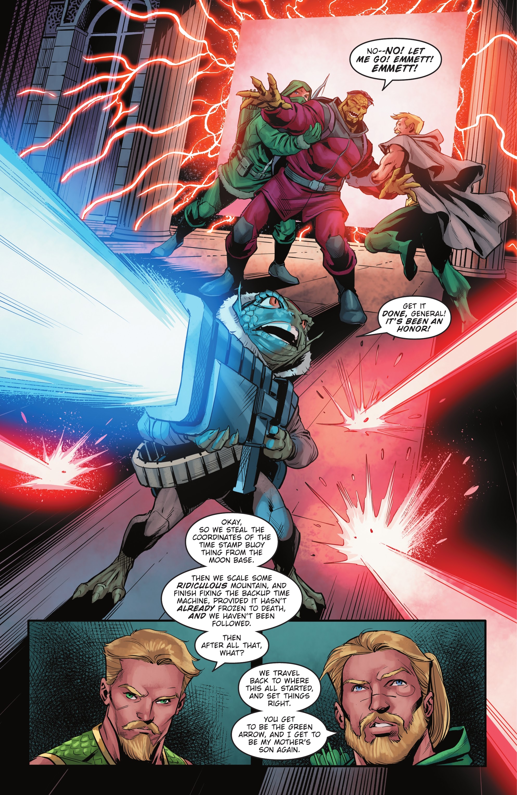 Read online Aquaman/Green Arrow - Deep Target comic -  Issue #5 - 20
